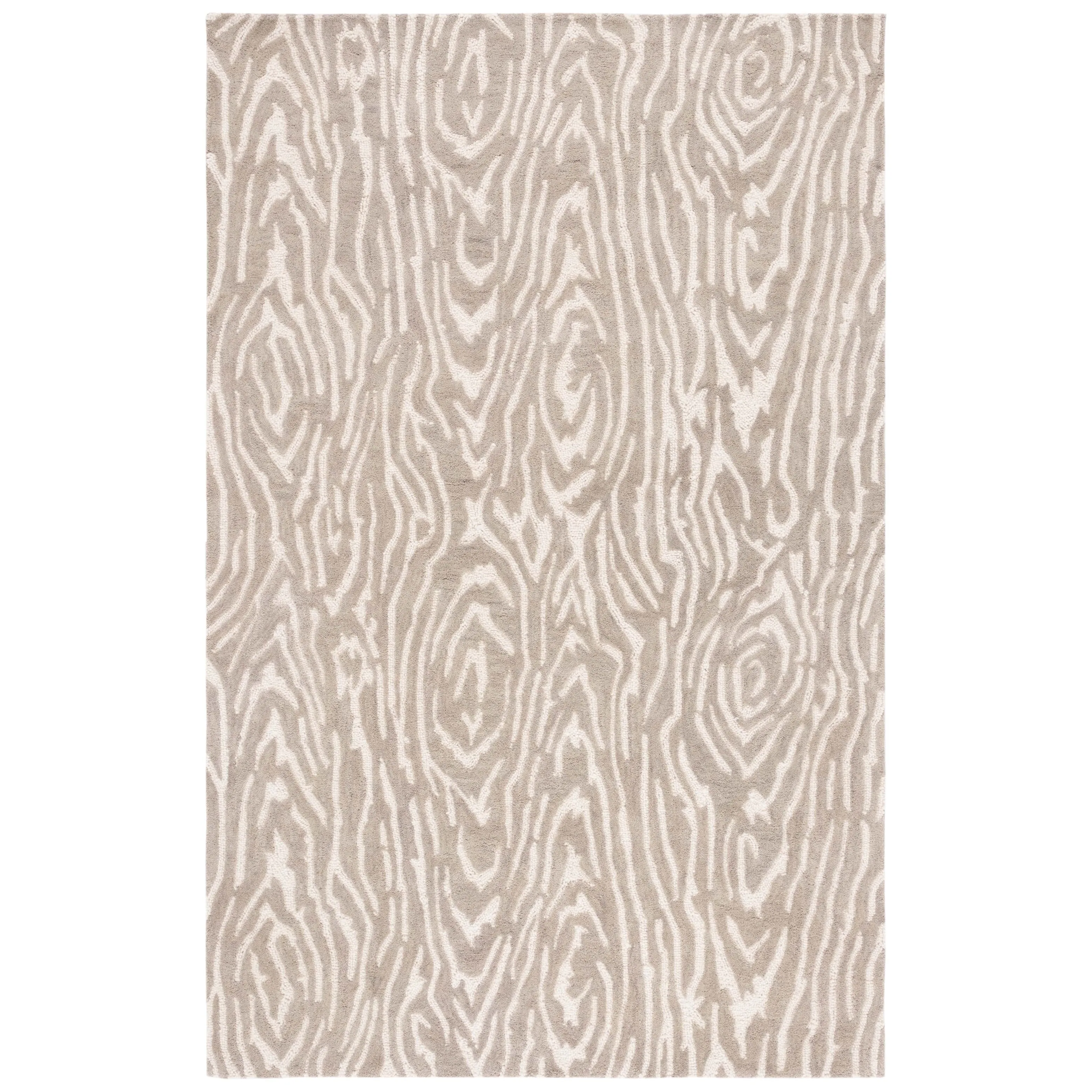SAFAVIEH Handmade Ebony Thouraya Modern & Contemporary Wool Rug