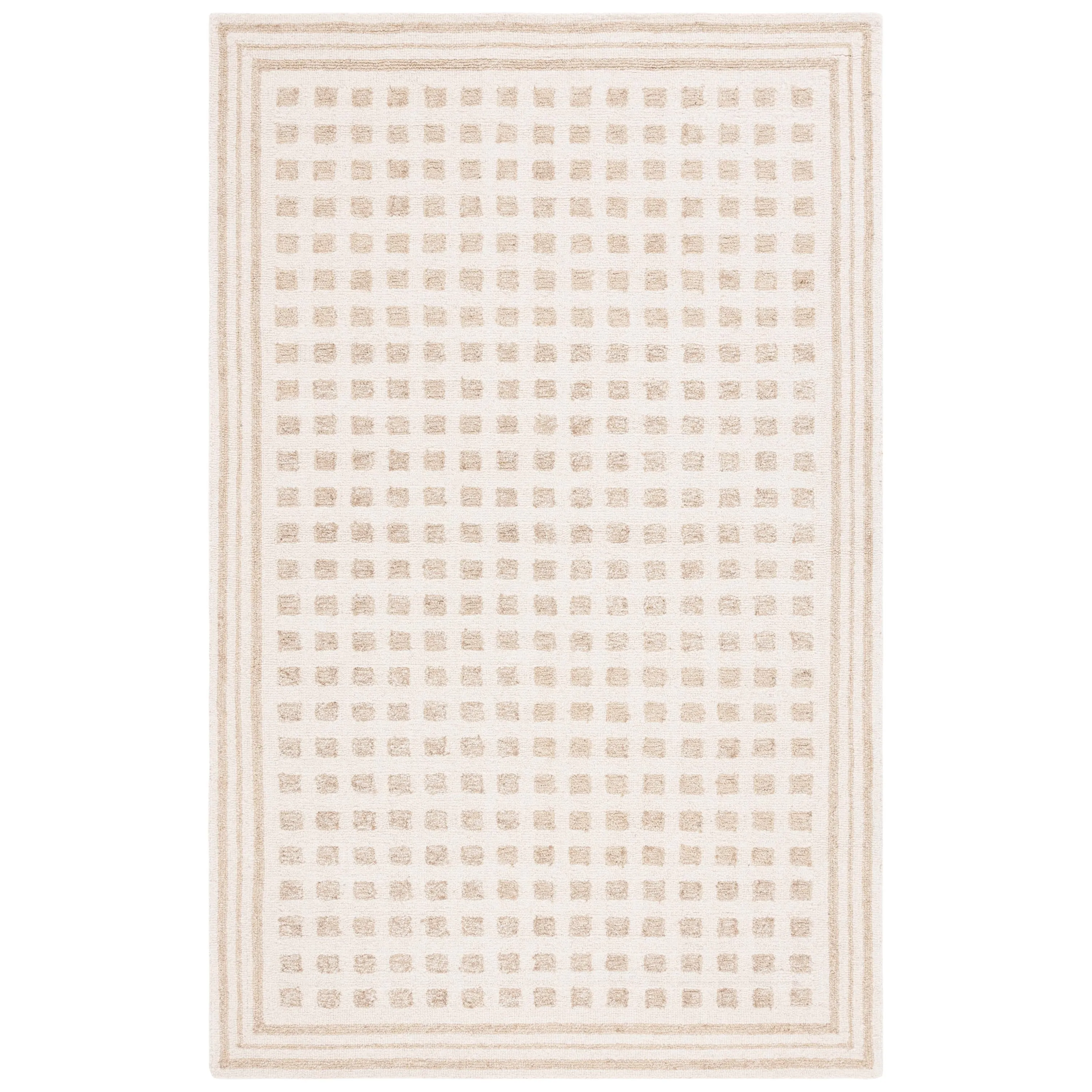 SAFAVIEH Handmade Ebony Torun Contemporary Wool Rug