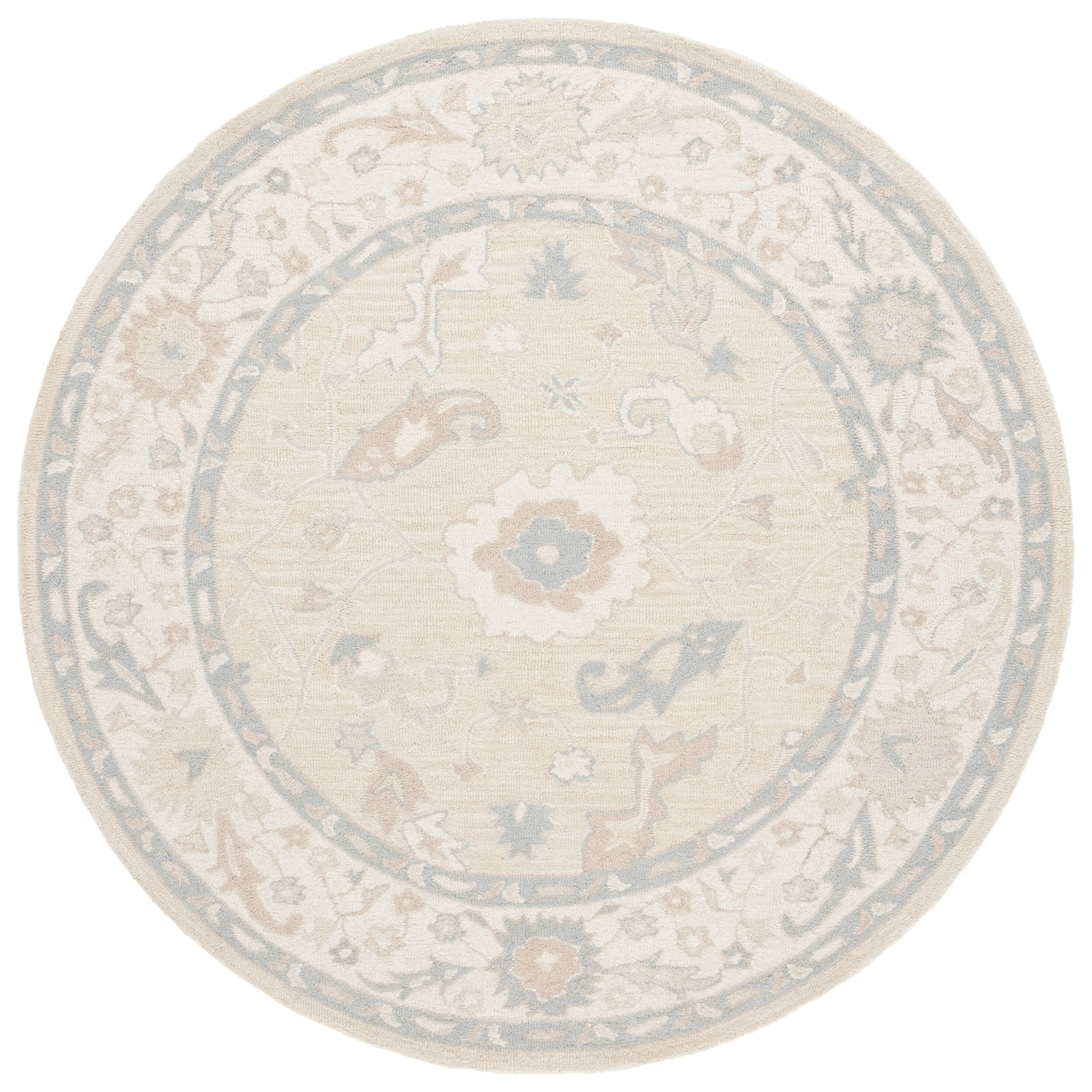 SAFAVIEH Handmade Ebony Yulija Modern & Contemporary Wool Rug