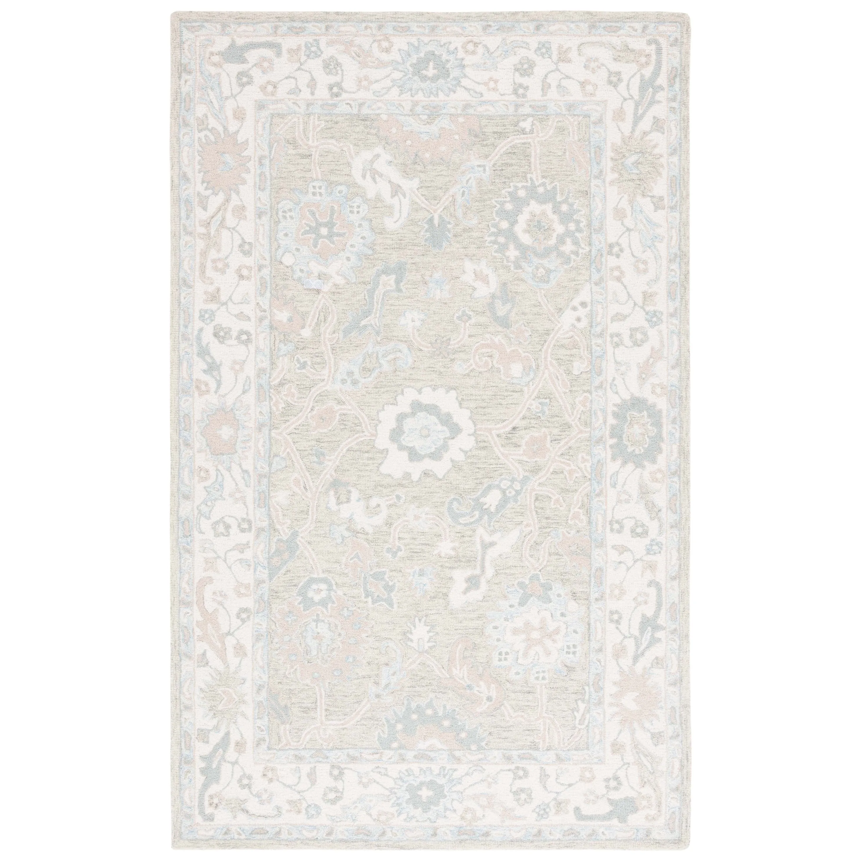 SAFAVIEH Handmade Ebony Yulija Modern & Contemporary Wool Rug