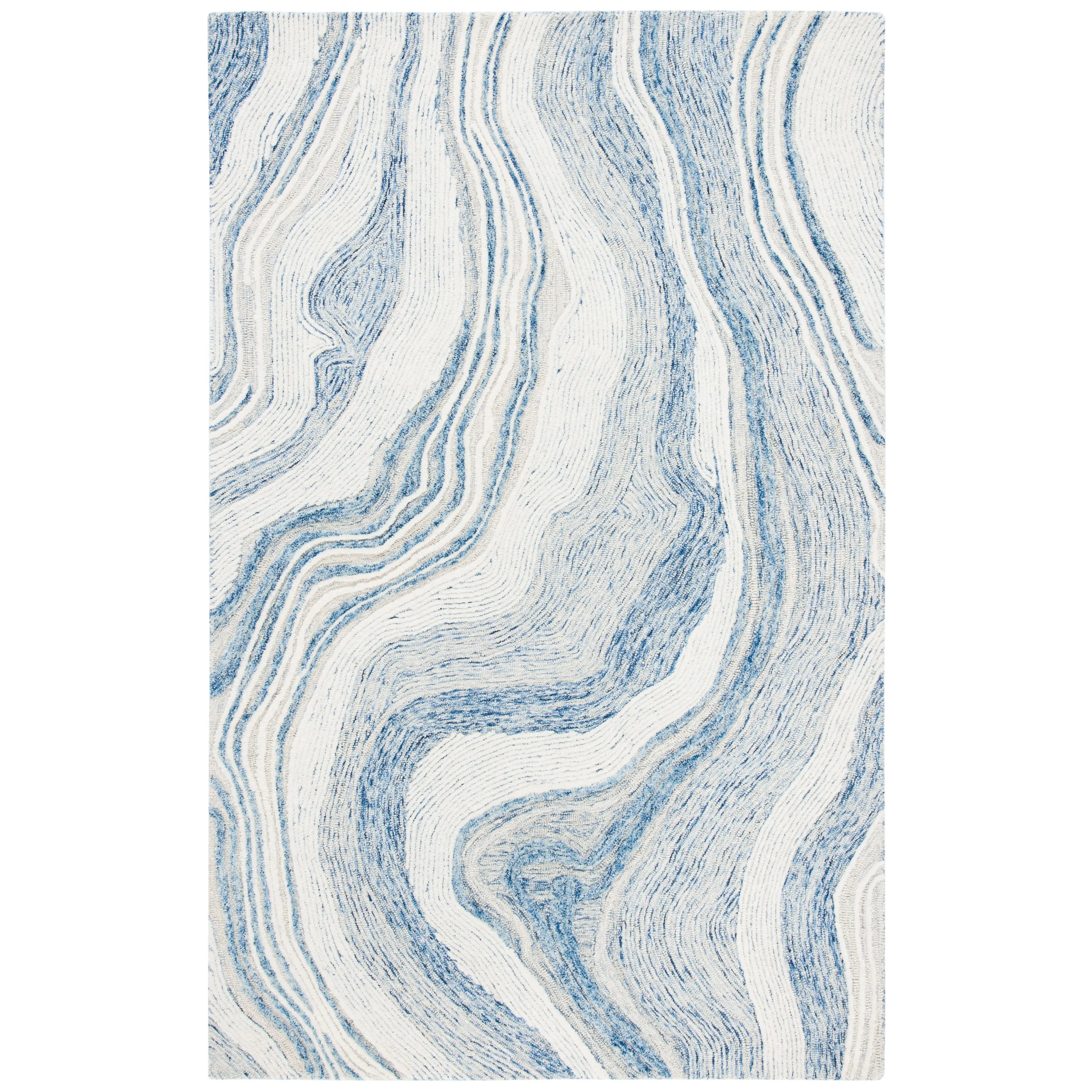 SAFAVIEH Handmade Fifth Avenue Klari Modern Abstract Wool Rug