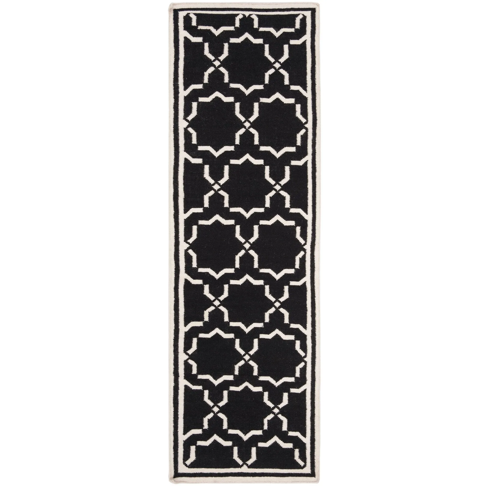 SAFAVIEH Handmade Flatweave Dhurries Everina Modern Moroccan Wool Rug