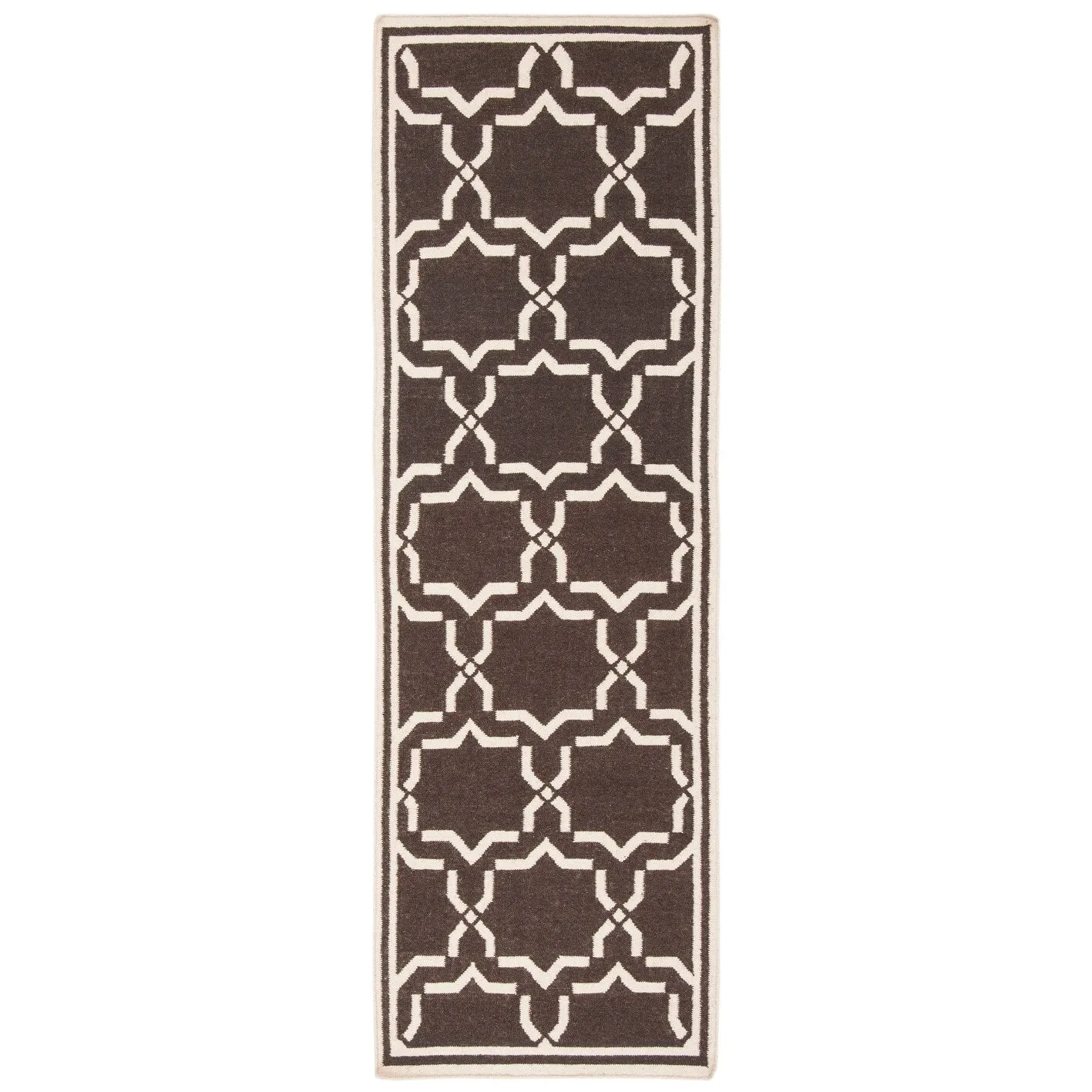 SAFAVIEH Handmade Flatweave Dhurries Everina Modern Moroccan Wool Rug