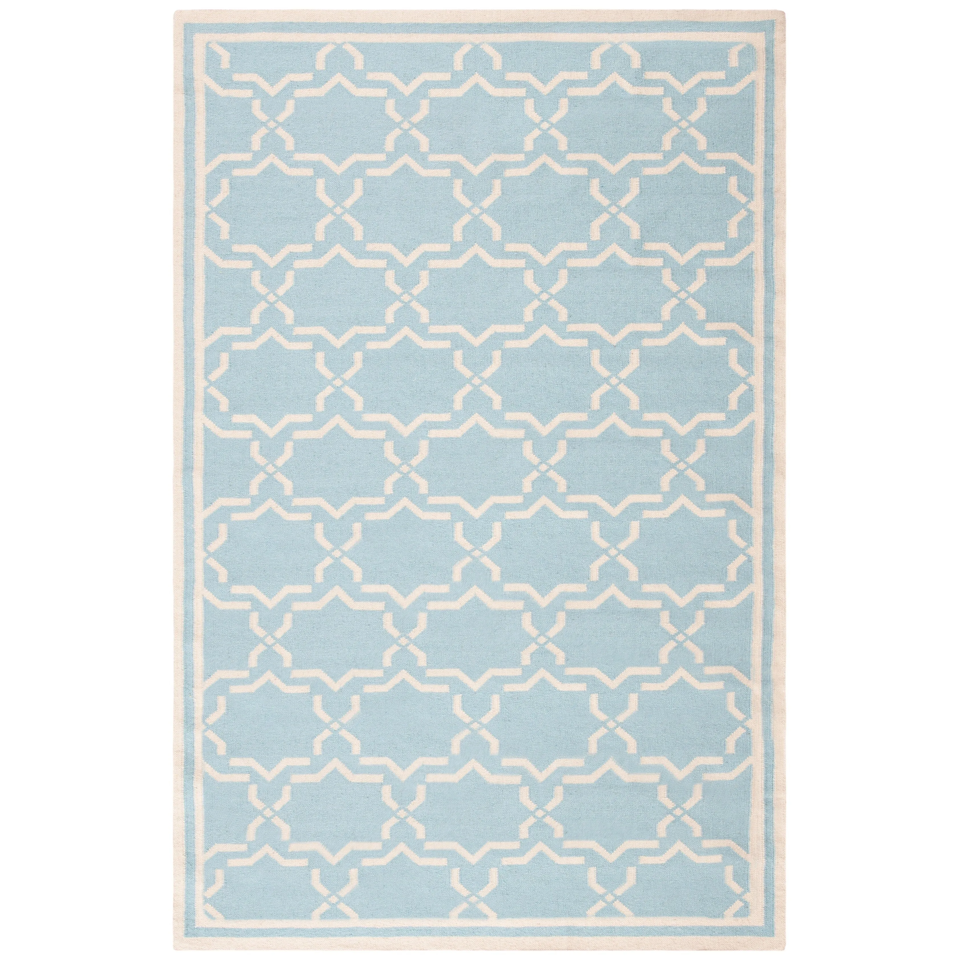 SAFAVIEH Handmade Flatweave Dhurries Everina Modern Moroccan Wool Rug