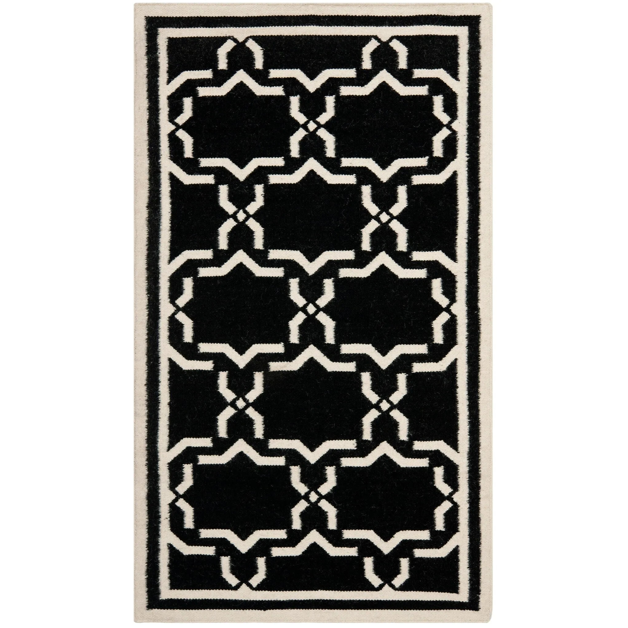 SAFAVIEH Handmade Flatweave Dhurries Everina Modern Moroccan Wool Rug