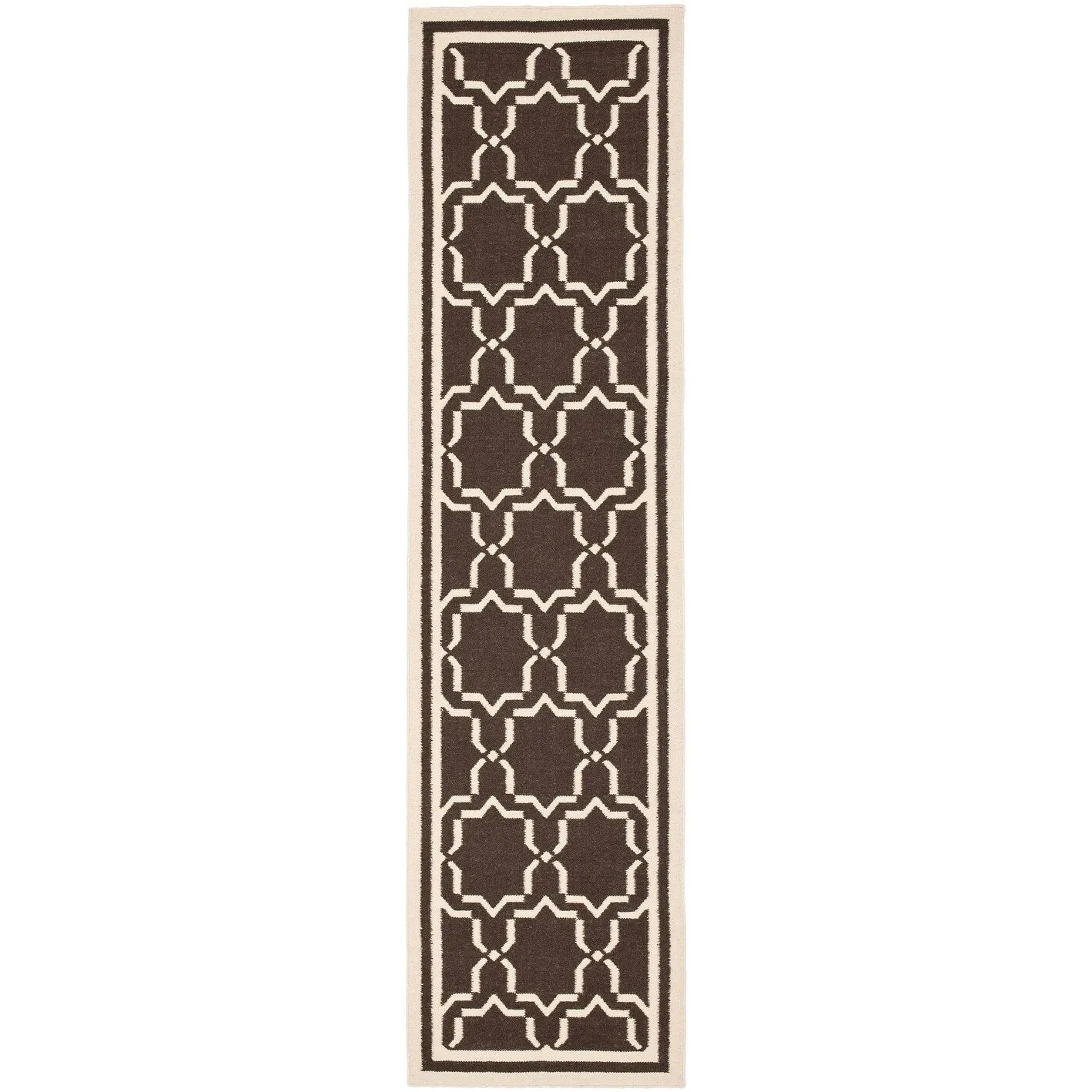 SAFAVIEH Handmade Flatweave Dhurries Everina Modern Moroccan Wool Rug