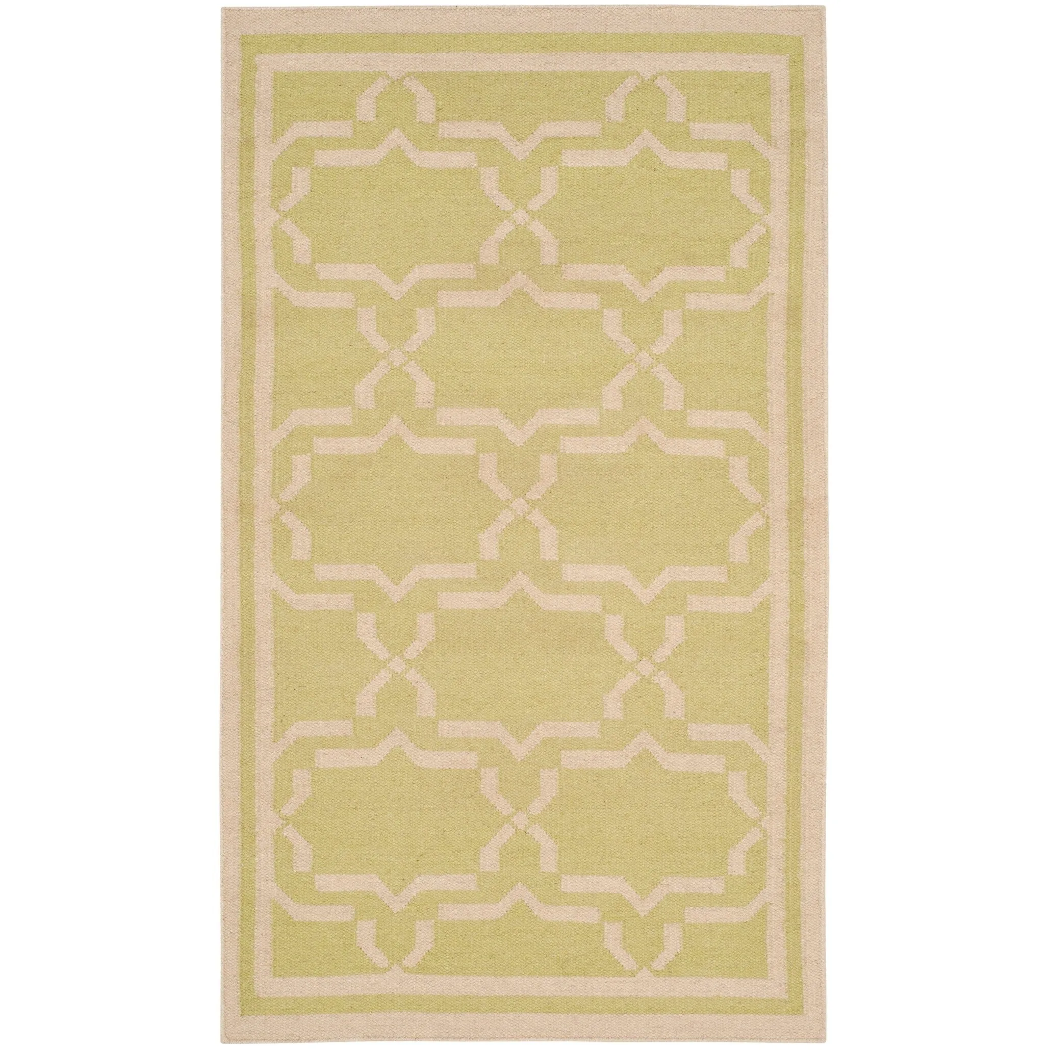 SAFAVIEH Handmade Flatweave Dhurries Everina Modern Moroccan Wool Rug