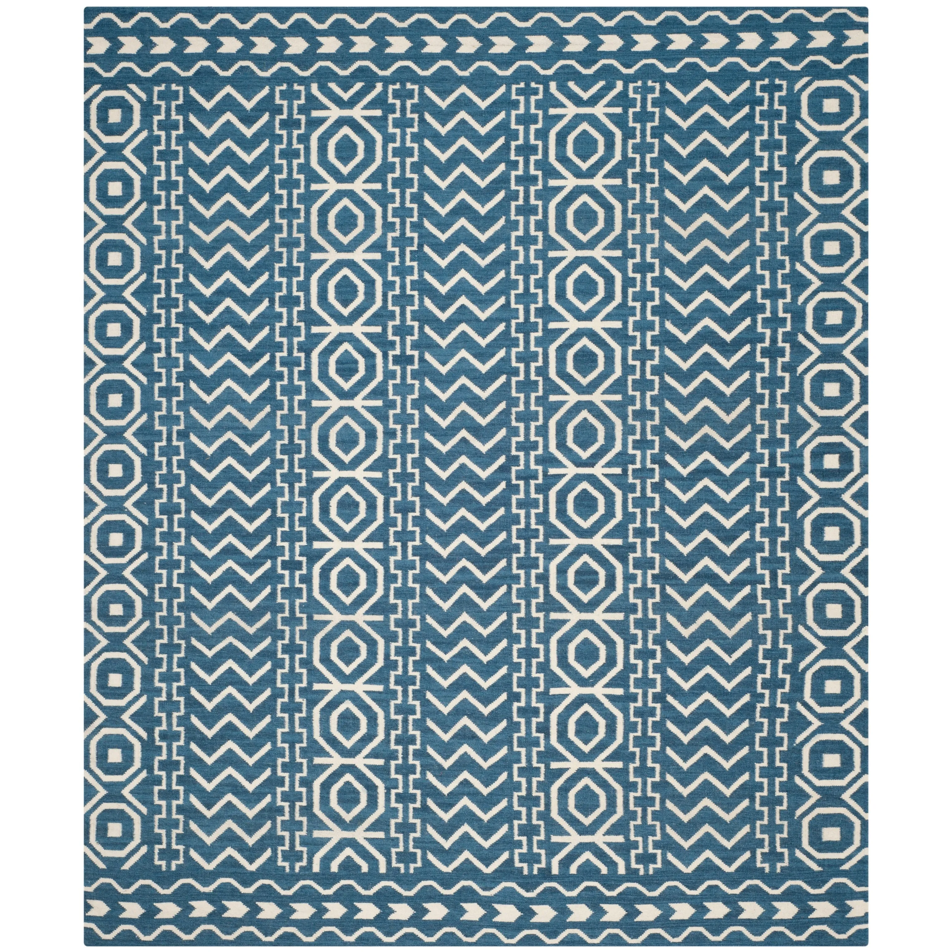SAFAVIEH Handmade Flatweave Dhurries Krustina Modern Wool Rug