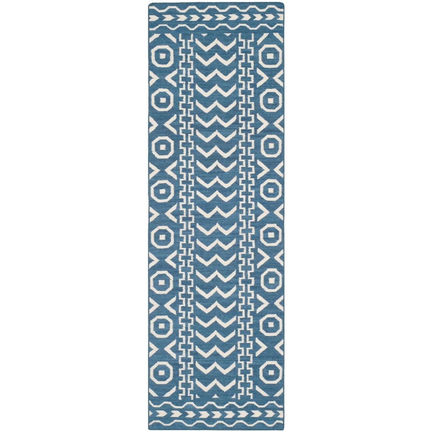 SAFAVIEH Handmade Flatweave Dhurries Krustina Modern Wool Rug