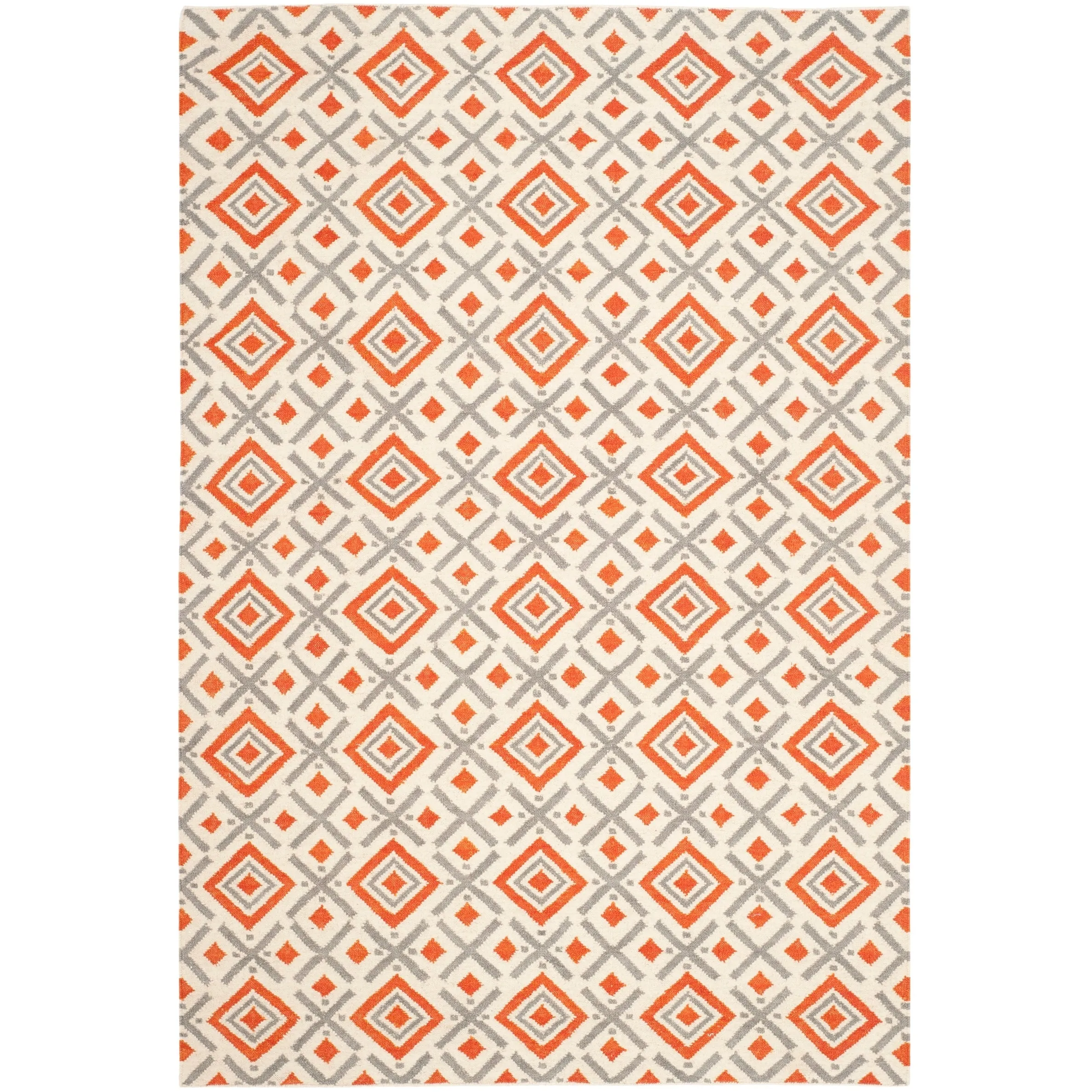 SAFAVIEH Handmade Flatweave Dhurries Patsy Modern Wool Rug