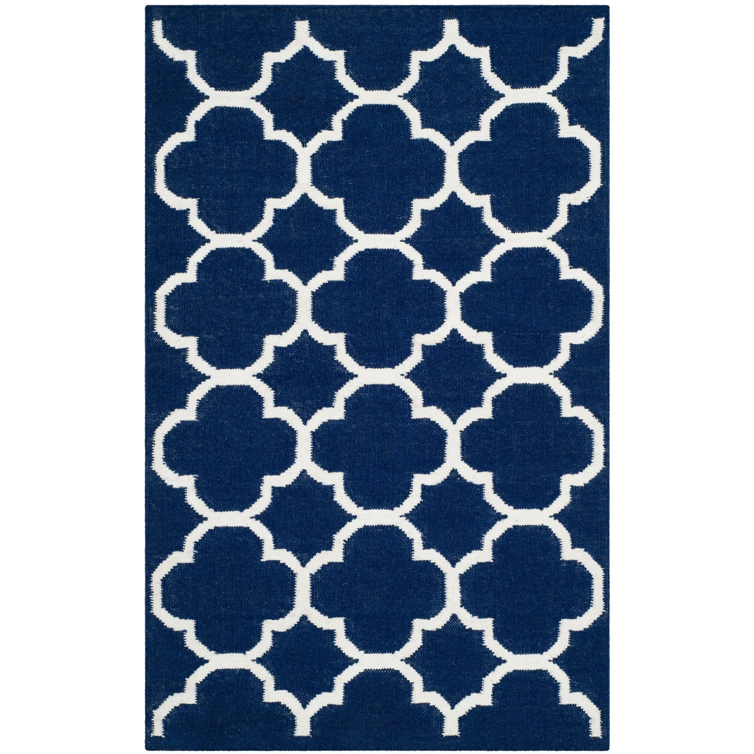 SAFAVIEH Handmade Flatweave Dhurries Potita Modern Moroccan Wool Rug