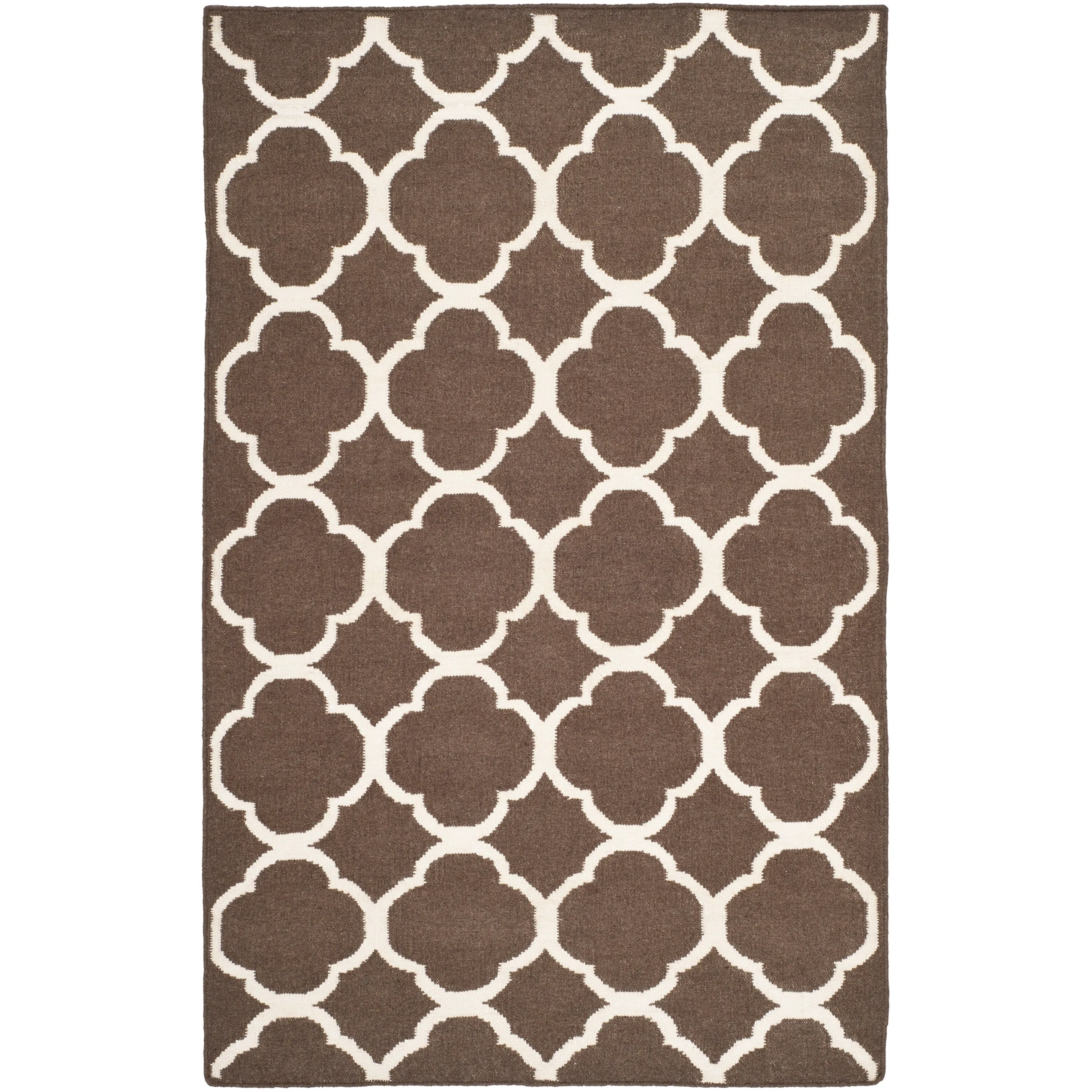 SAFAVIEH Handmade Flatweave Dhurries Potita Modern Moroccan Wool Rug
