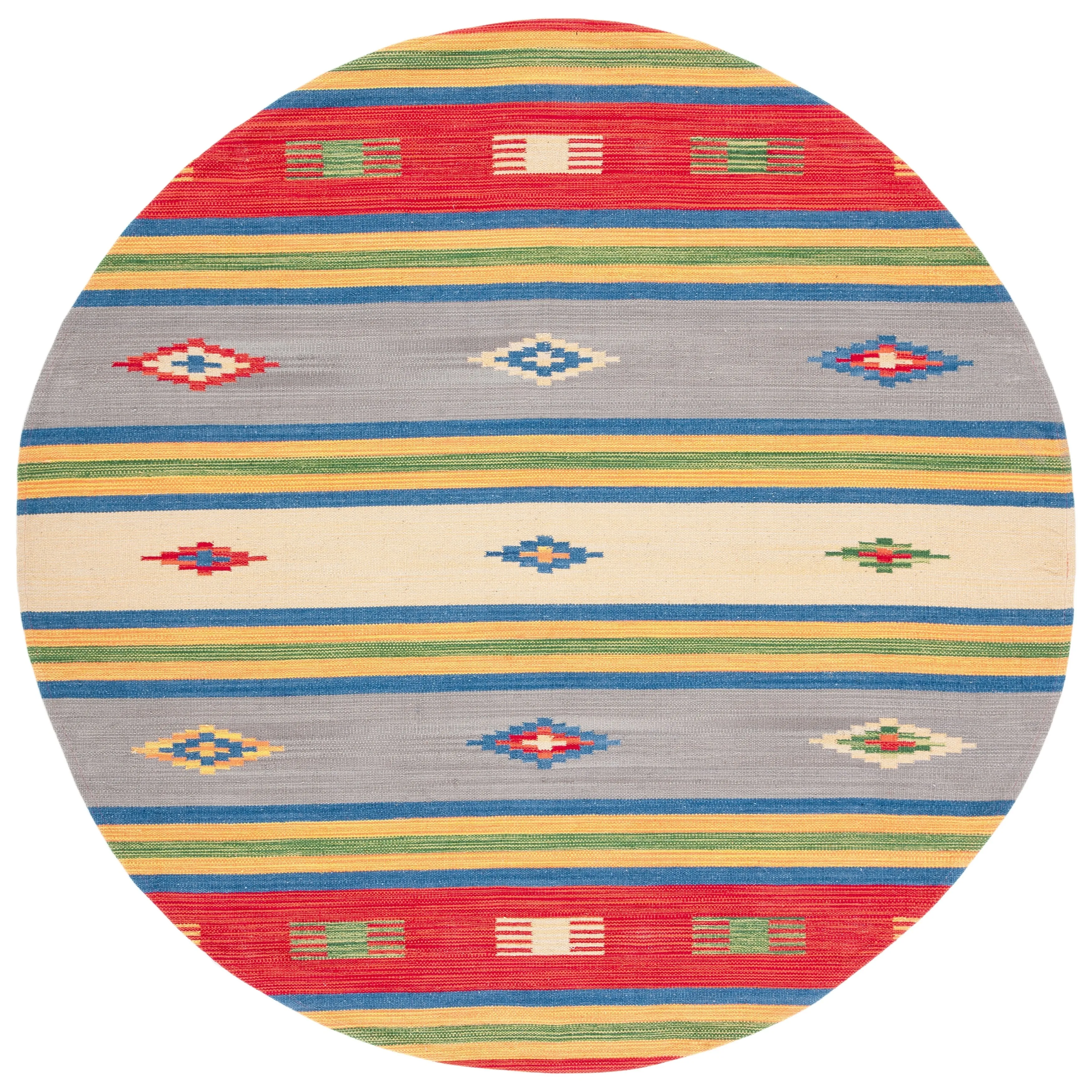 SAFAVIEH Handmade Flatweave Montauk Miruna Boho Tribal Cotton Rug