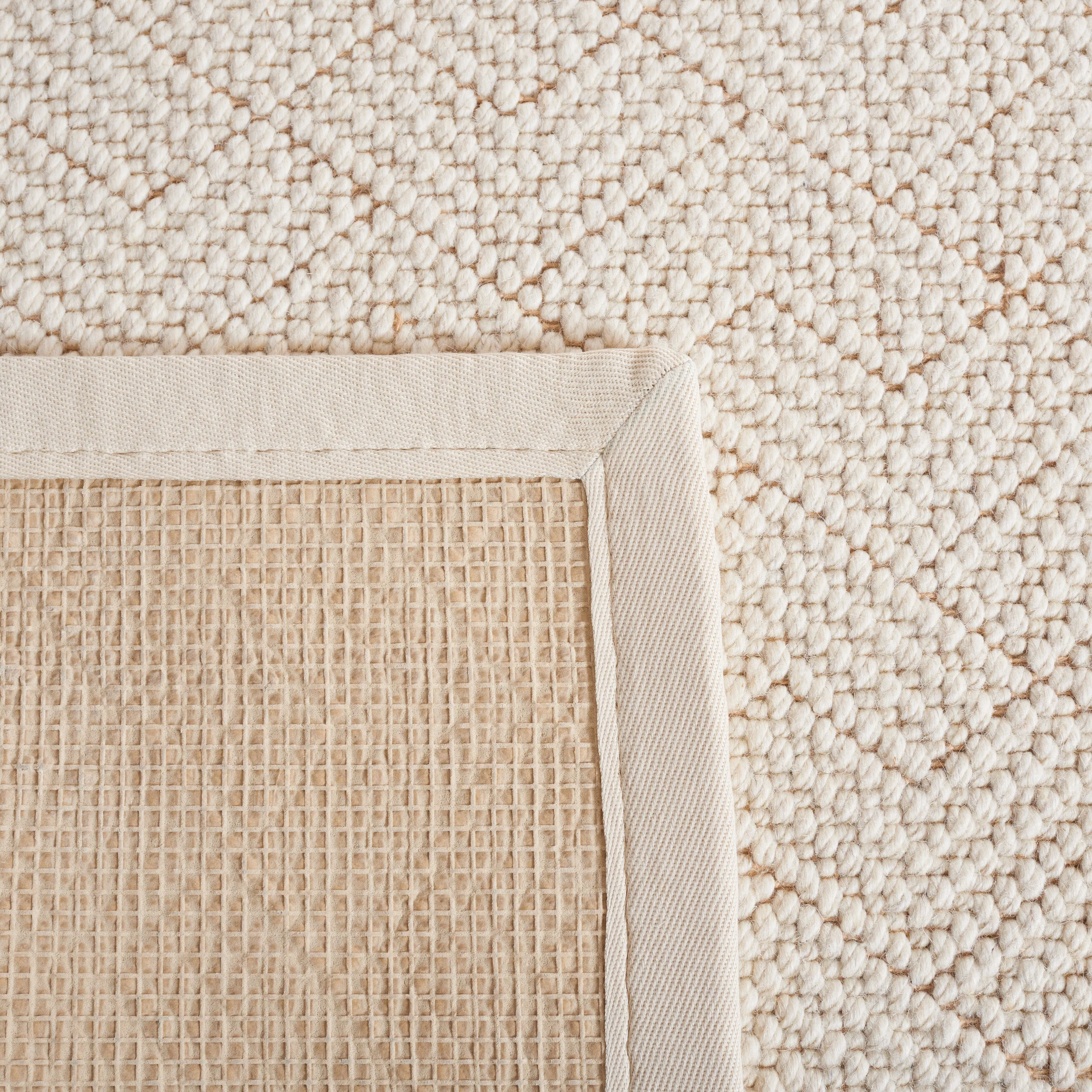 SAFAVIEH Handmade Flatweave Natural Fiber Charlee Wool/ Jute Rug