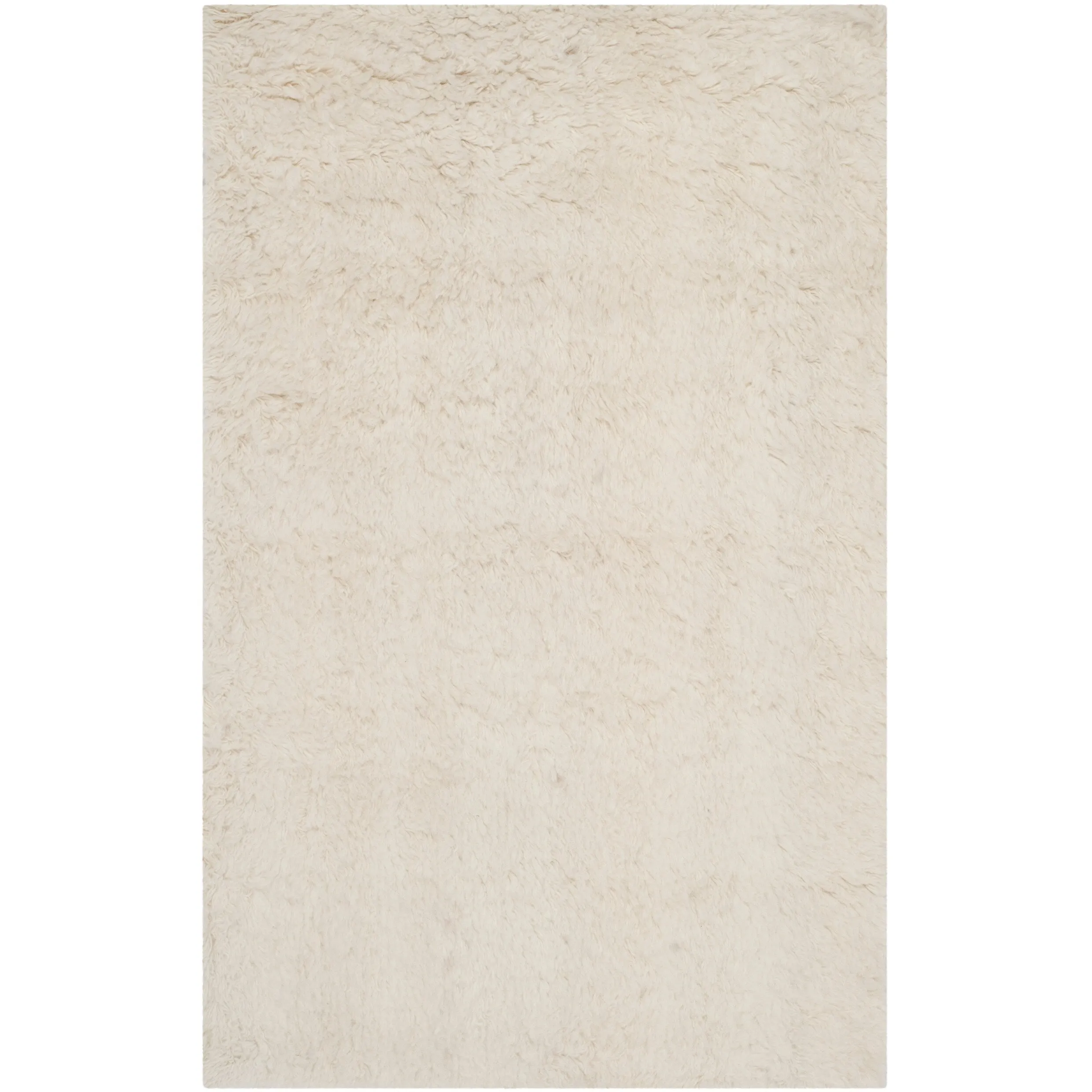 SAFAVIEH Handmade Flokati Jannine Shag Solid Wool Rug