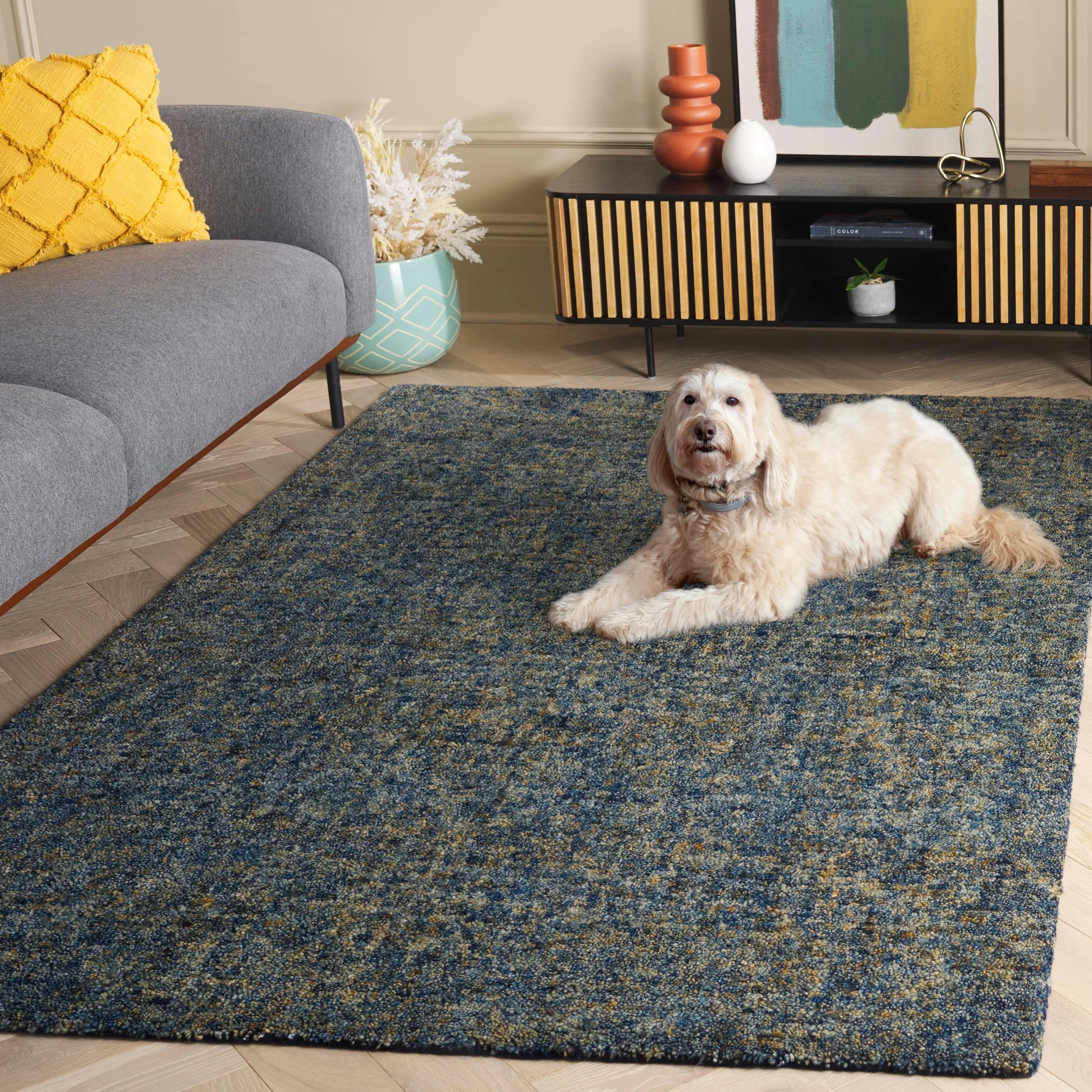 SAFAVIEH Handmade Gabbeh Andrina Wool Rug