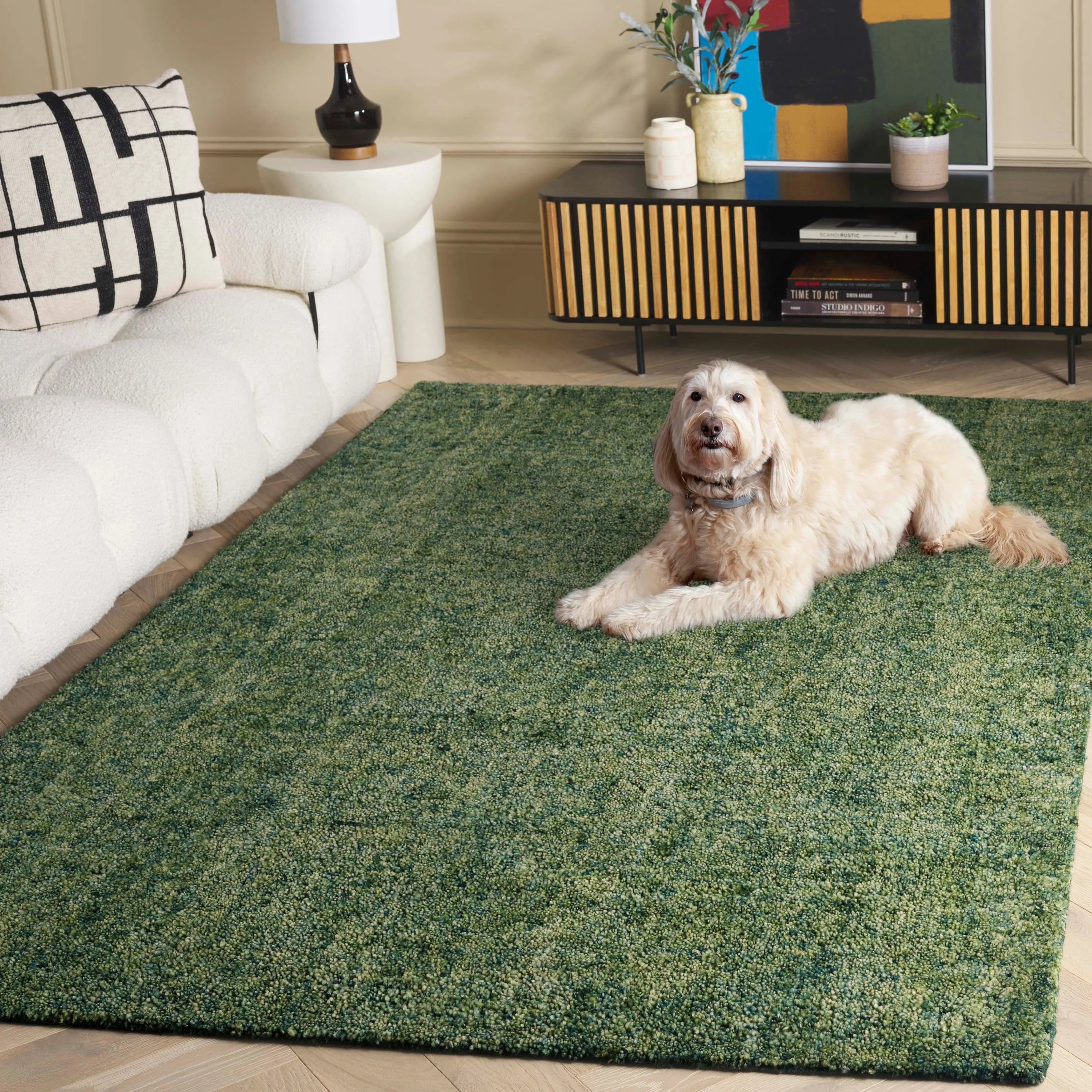 SAFAVIEH Handmade Gabbeh Andrina Wool Rug