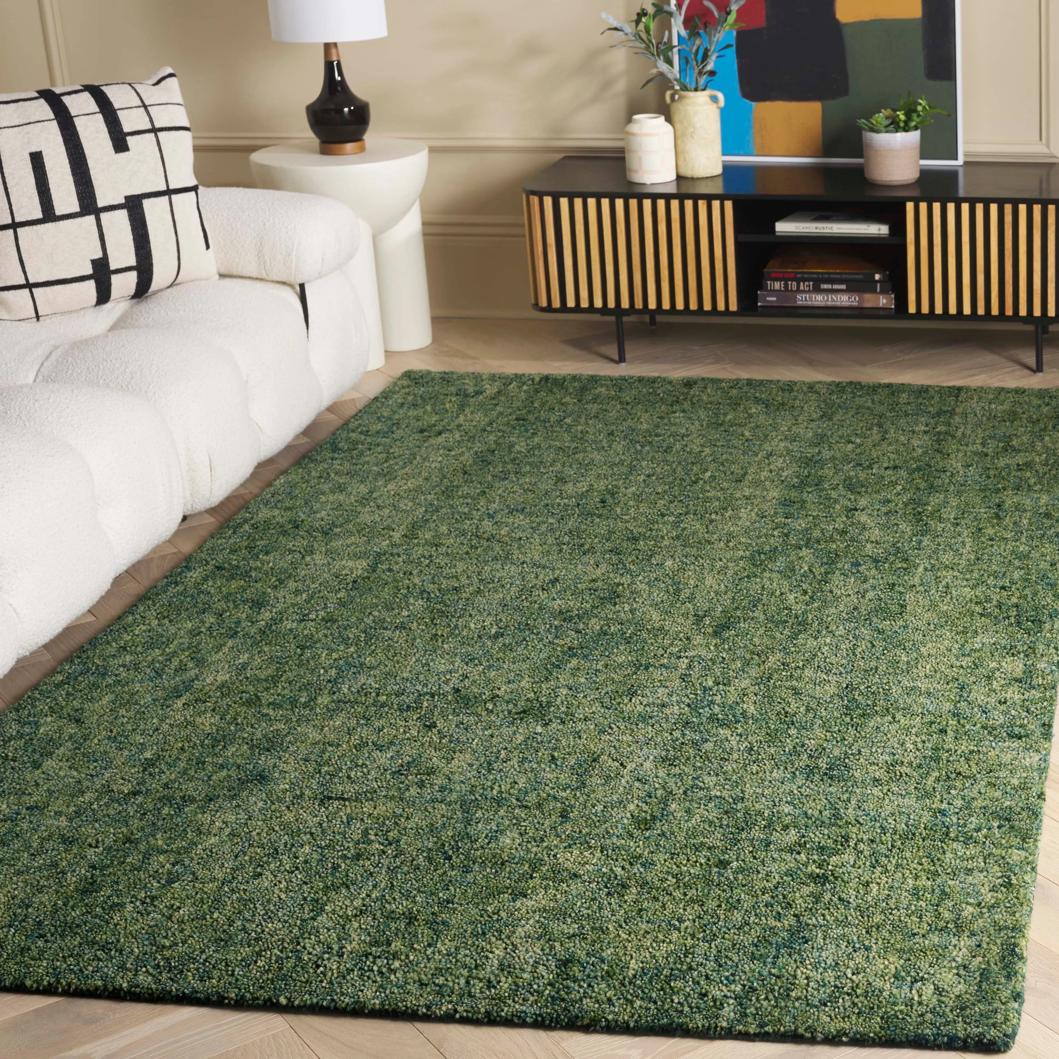 SAFAVIEH Handmade Gabbeh Andrina Wool Rug