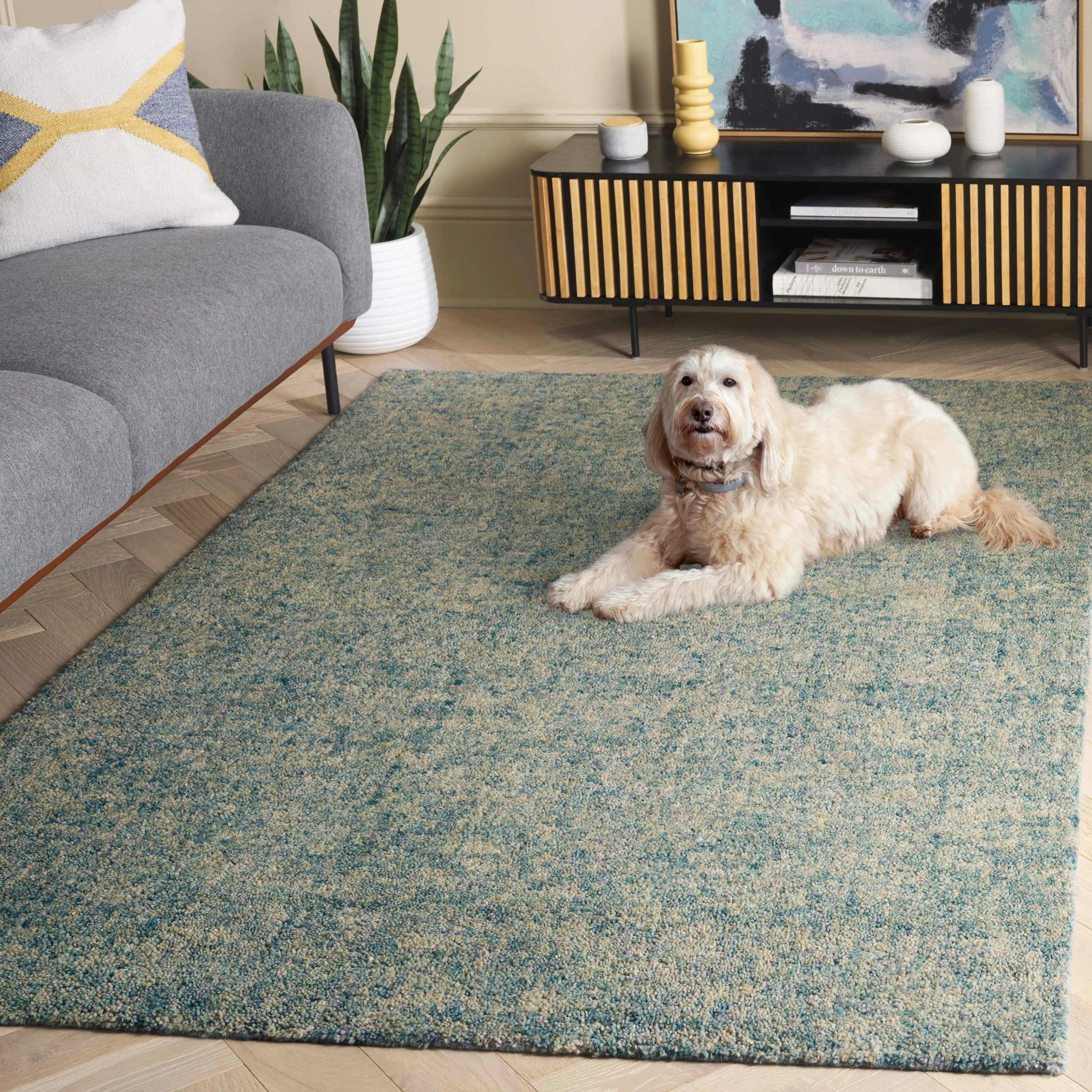 SAFAVIEH Handmade Gabbeh Andrina Wool Rug