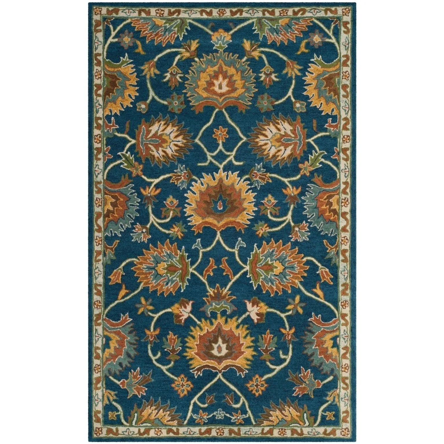 SAFAVIEH Handmade Heritage Boat Traditional Oriental Wool Rug