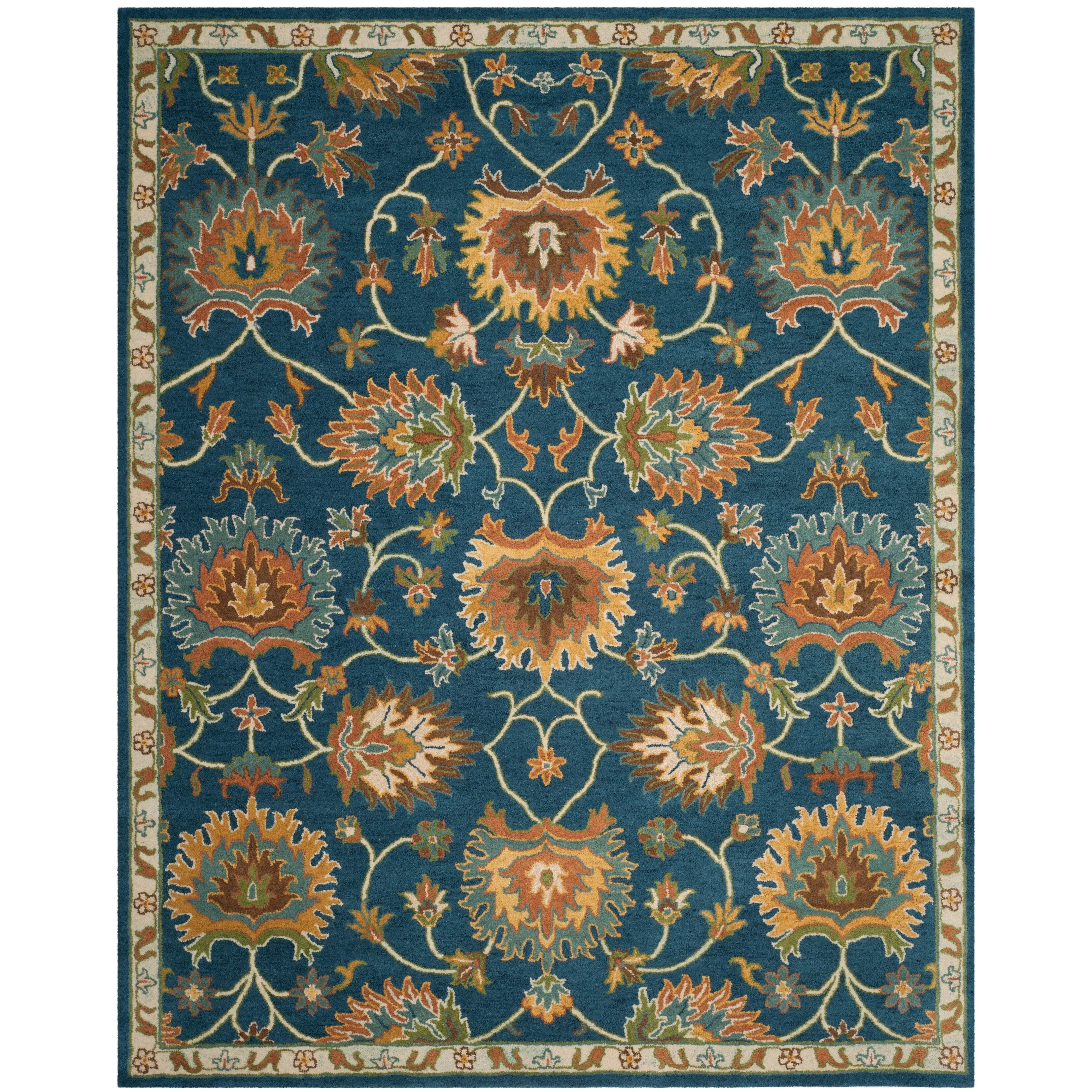 SAFAVIEH Handmade Heritage Boat Traditional Oriental Wool Rug