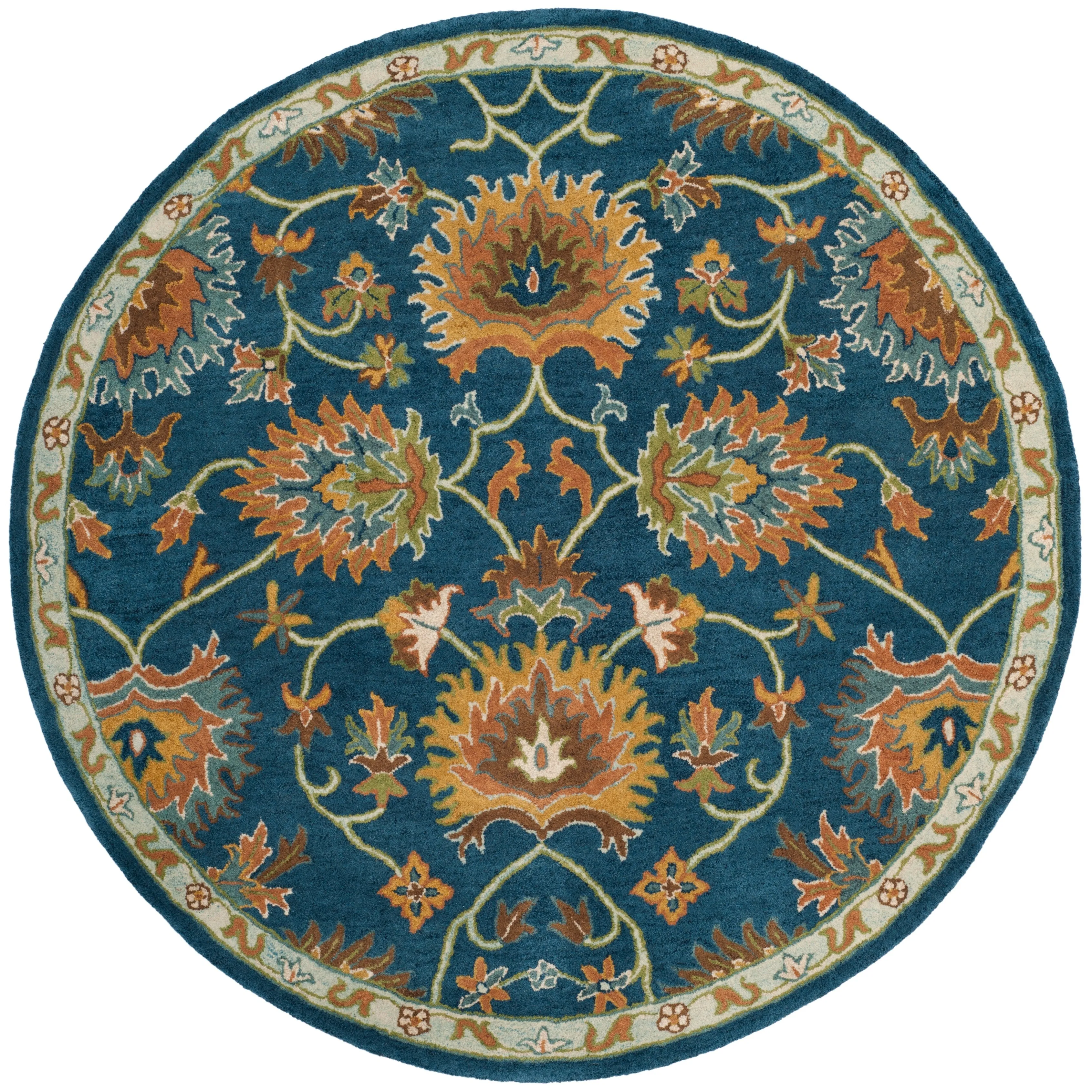 SAFAVIEH Handmade Heritage Boat Traditional Oriental Wool Rug