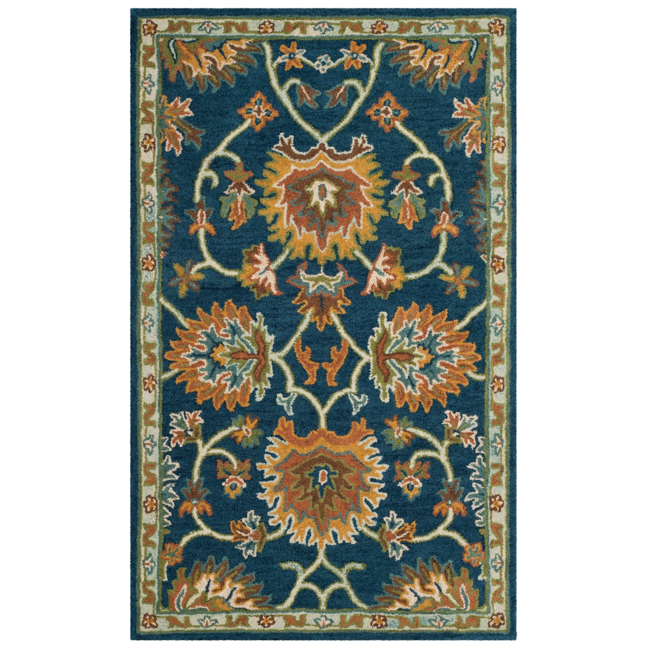 SAFAVIEH Handmade Heritage Boat Traditional Oriental Wool Rug