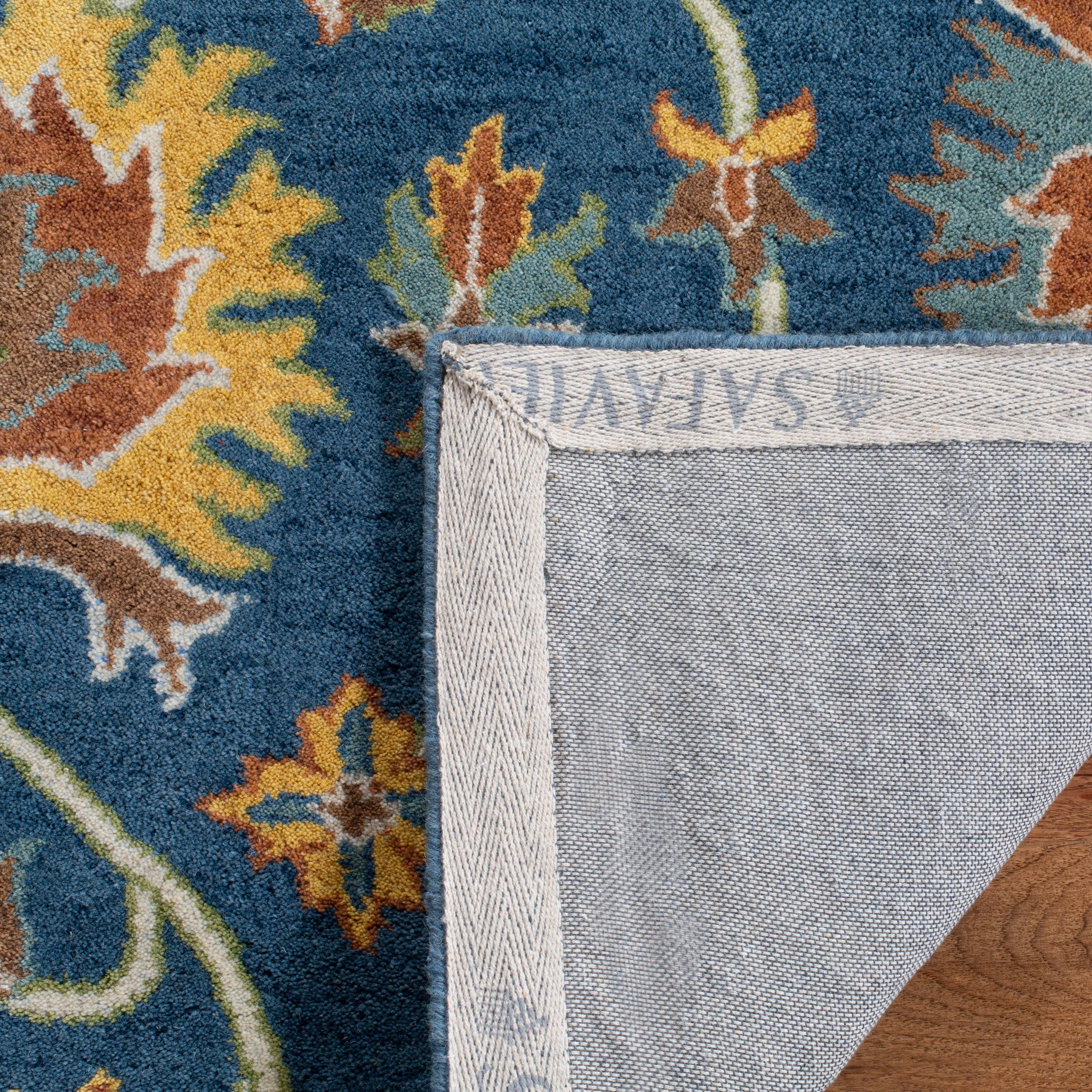 SAFAVIEH Handmade Heritage Boat Traditional Oriental Wool Rug