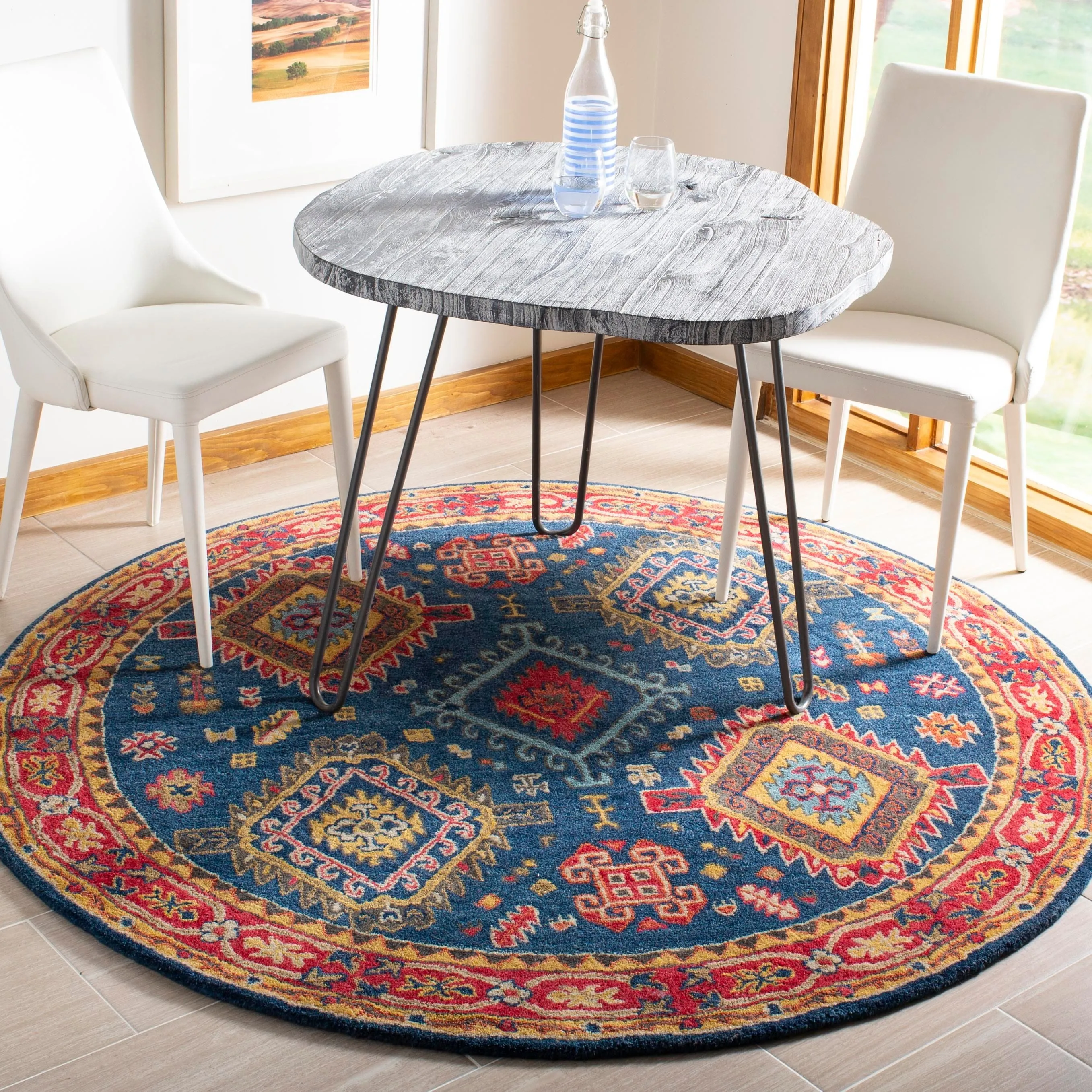 SAFAVIEH Handmade Heritage Charleston Traditional Oriental Wool Rug