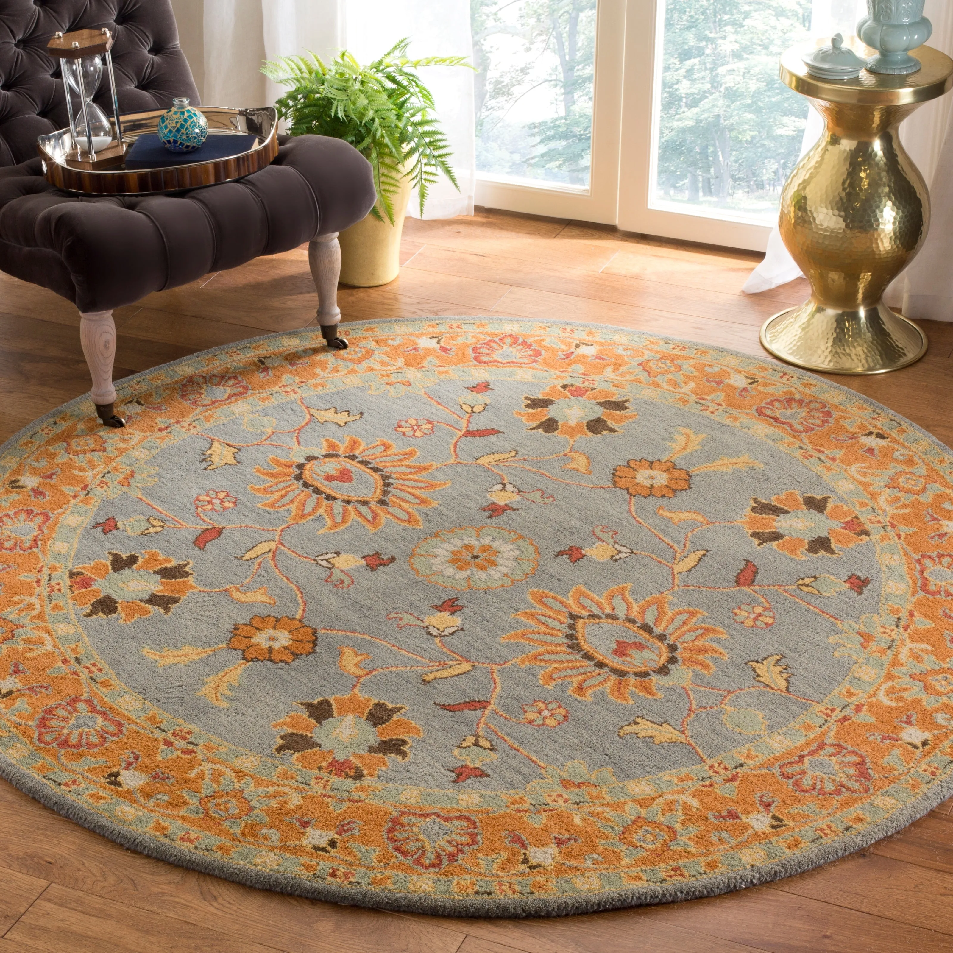 SAFAVIEH Handmade Heritage Liana Traditional Oriental Wool Rug
