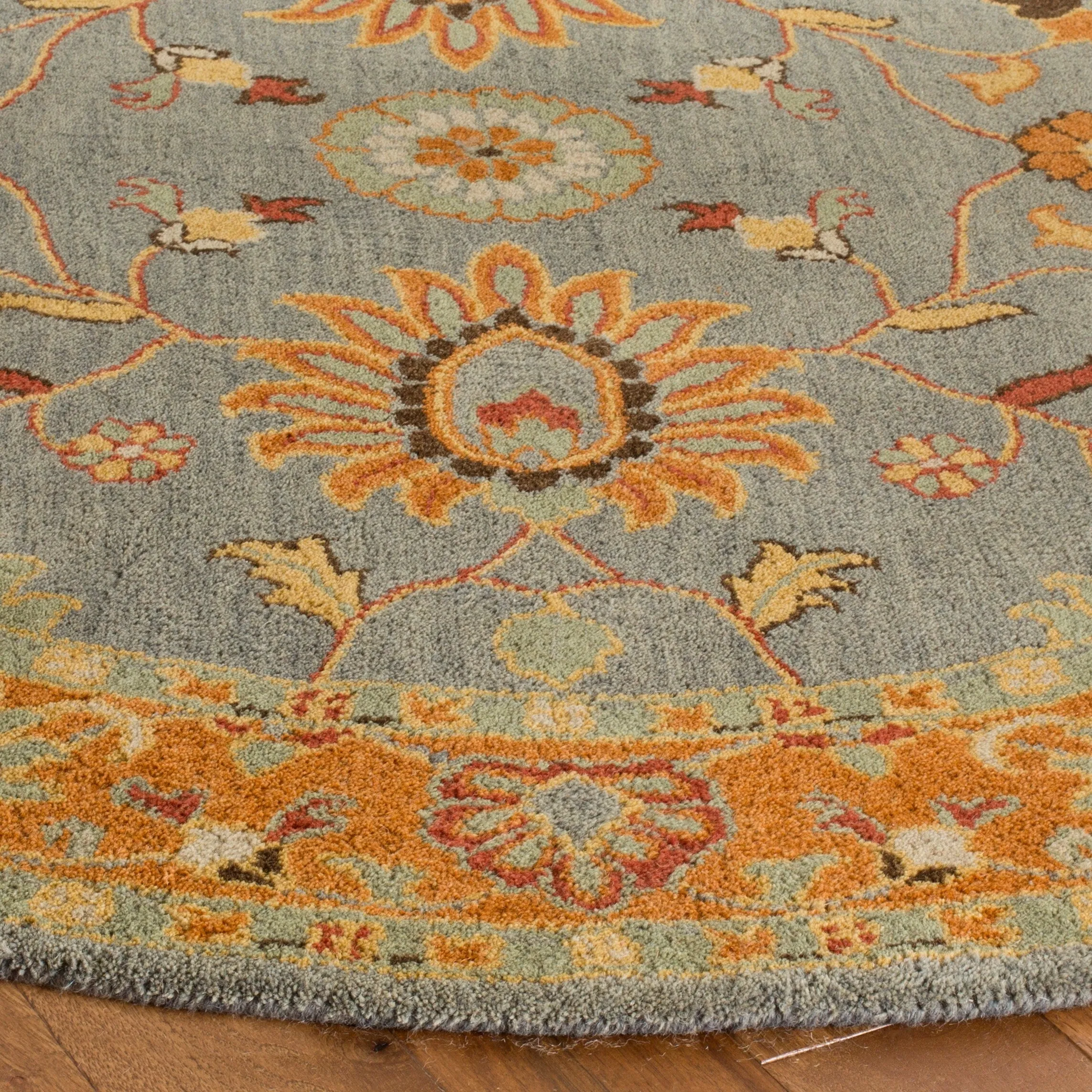 SAFAVIEH Handmade Heritage Liana Traditional Oriental Wool Rug