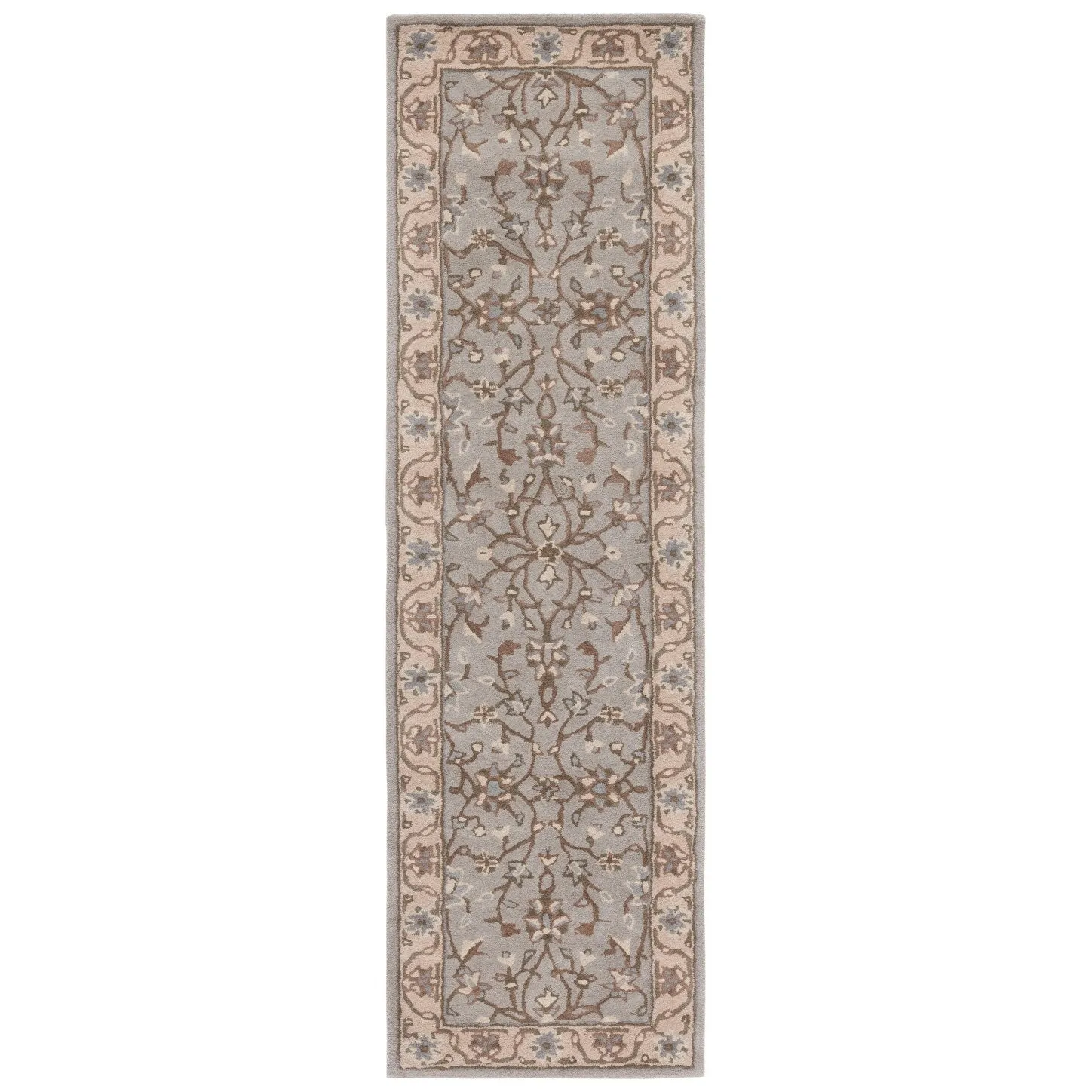 SAFAVIEH Handmade Heritage Scrollwork Traditional Oriental Wool Rug