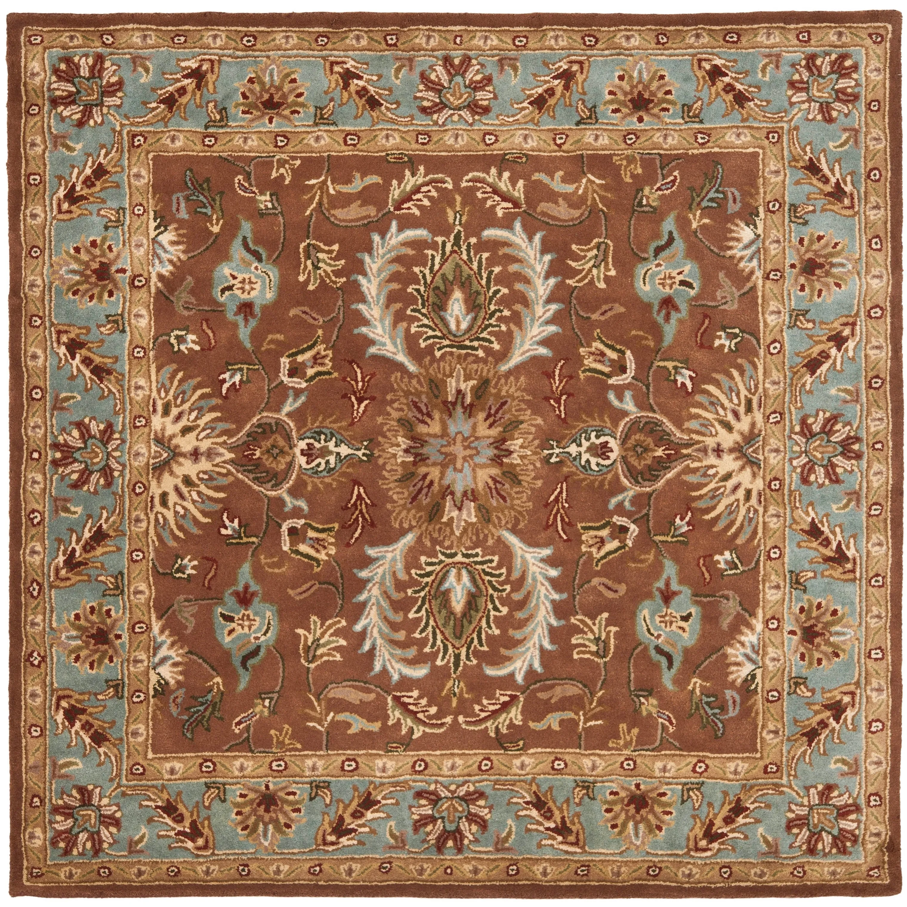 SAFAVIEH Handmade Heritage Topiary Signet Traditional Oriental Wool Rug