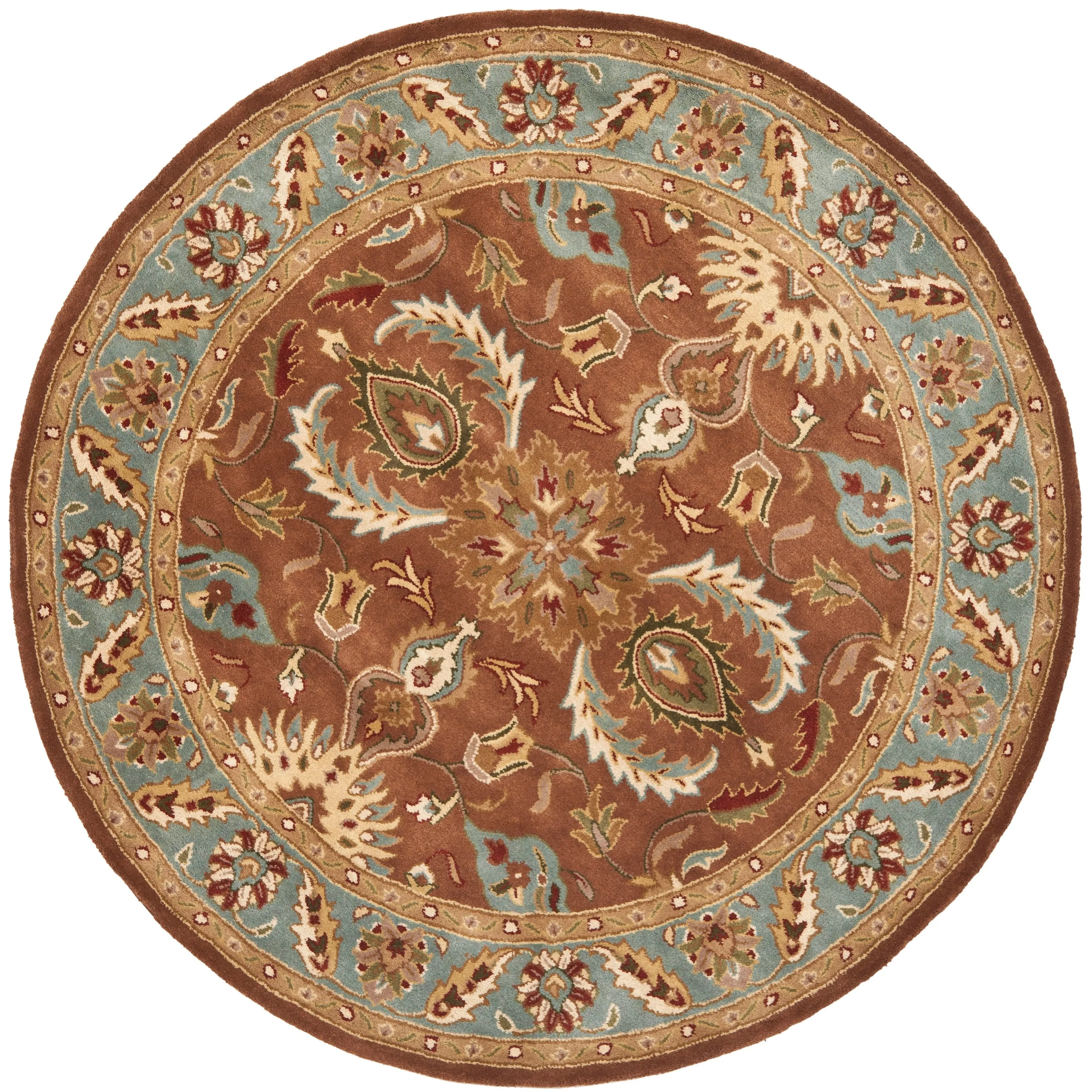 SAFAVIEH Handmade Heritage Topiary Signet Traditional Oriental Wool Rug