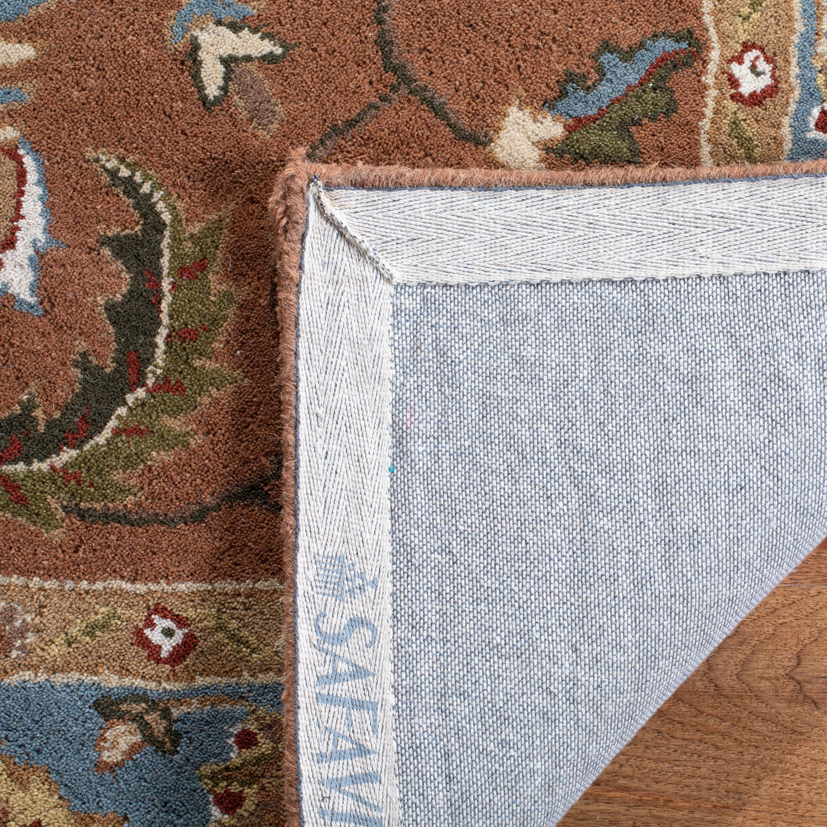 SAFAVIEH Handmade Heritage Topiary Signet Traditional Oriental Wool Rug