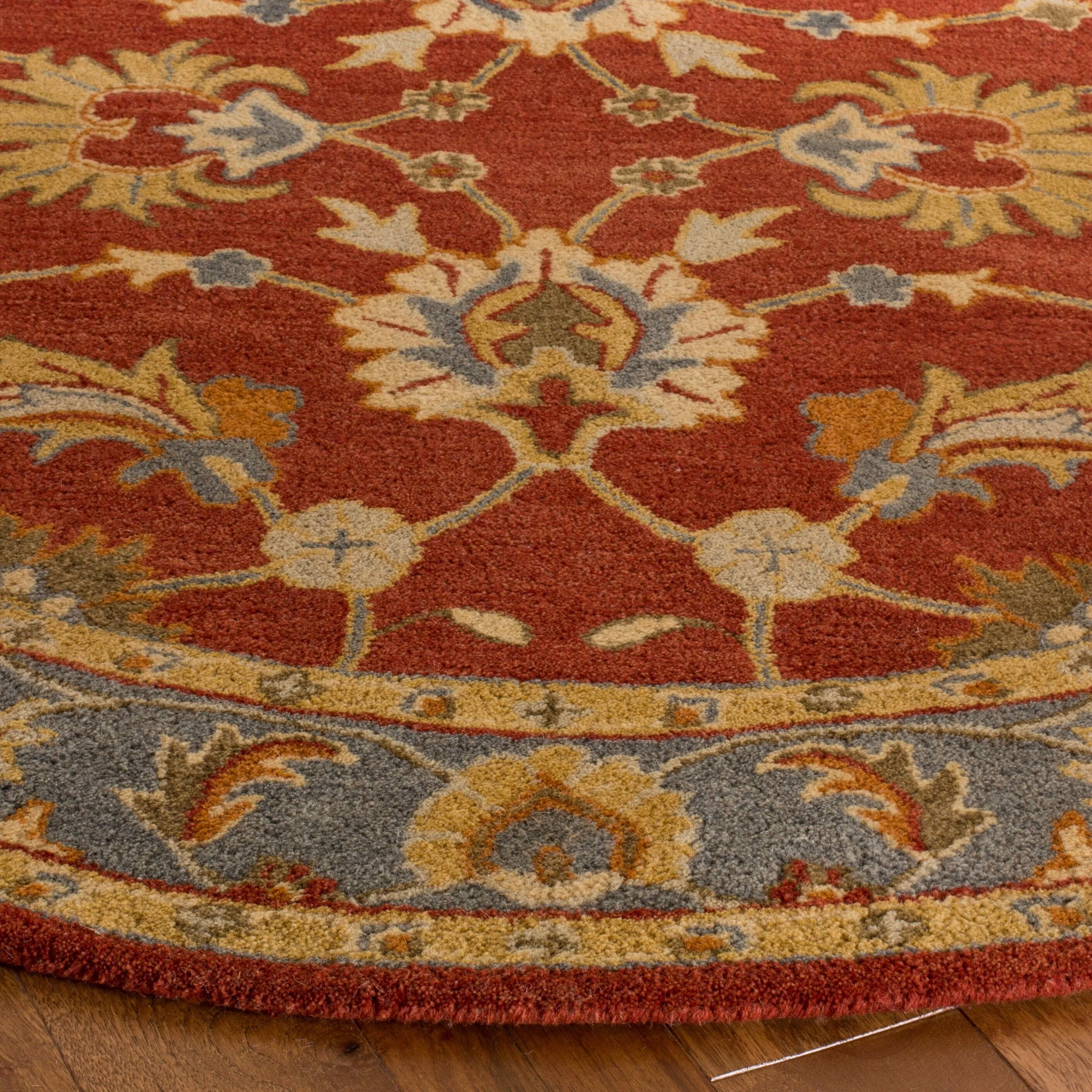 SAFAVIEH Handmade Heritage Tzippi Traditional Oriental Wool Rug