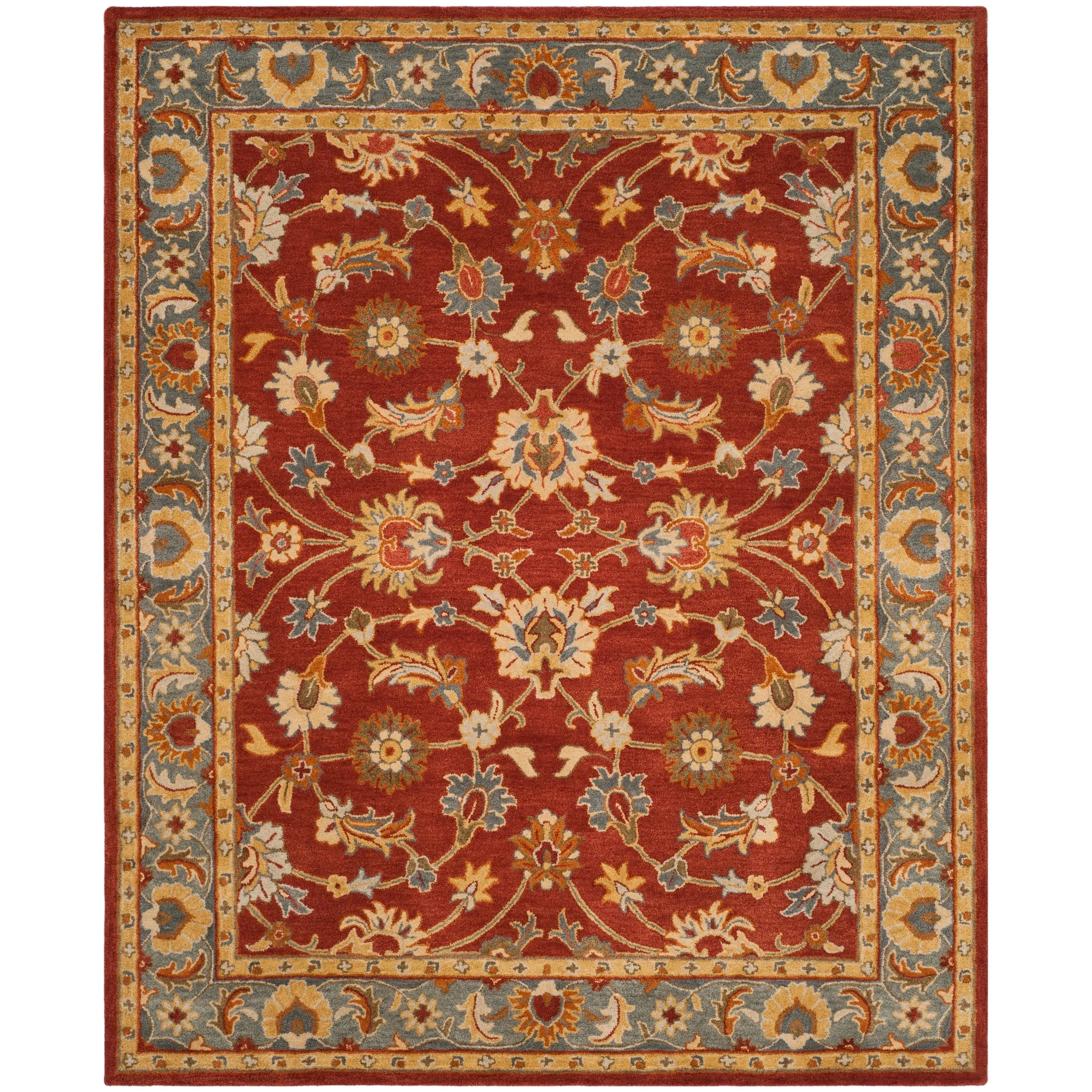 SAFAVIEH Handmade Heritage Tzippi Traditional Oriental Wool Rug