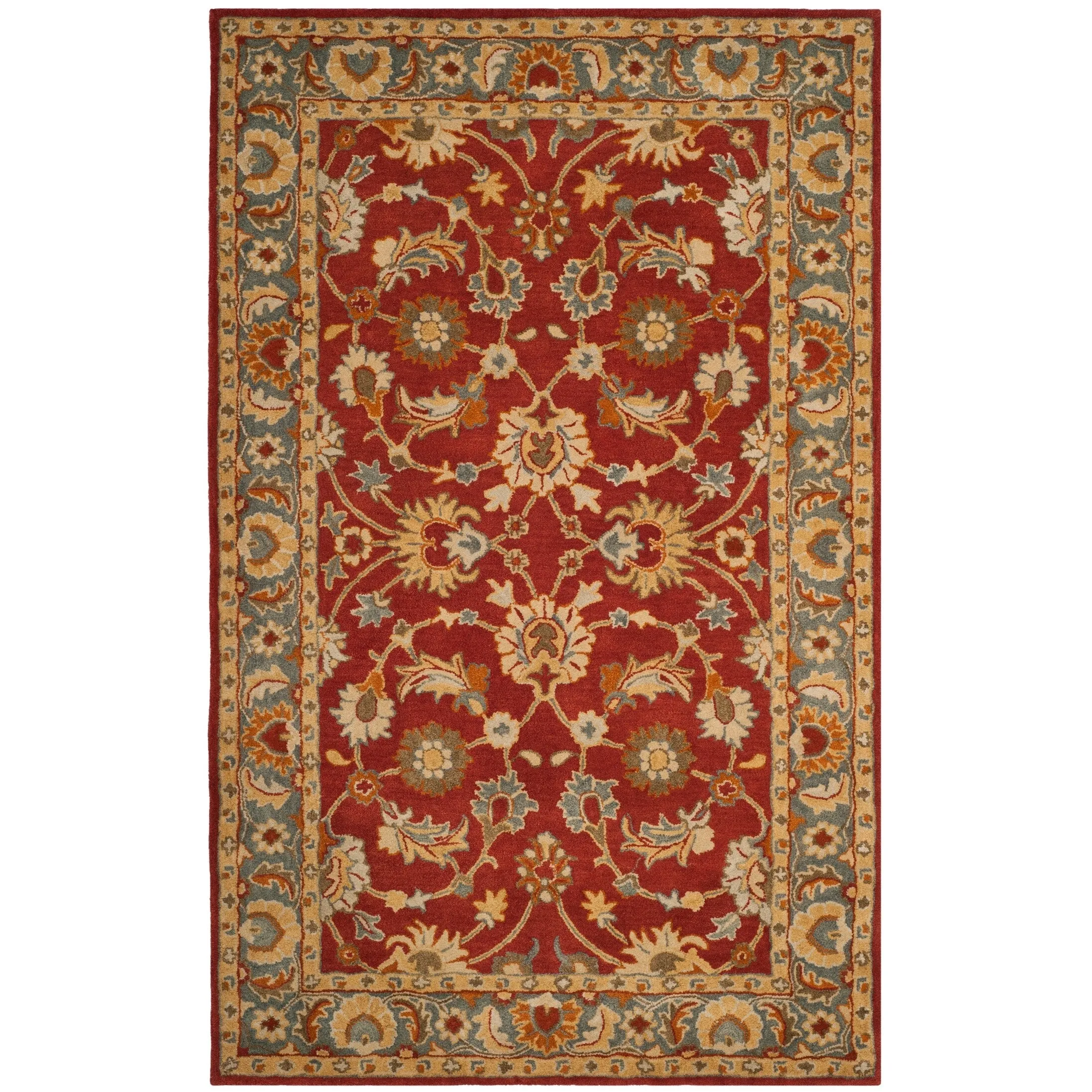 SAFAVIEH Handmade Heritage Tzippi Traditional Oriental Wool Rug