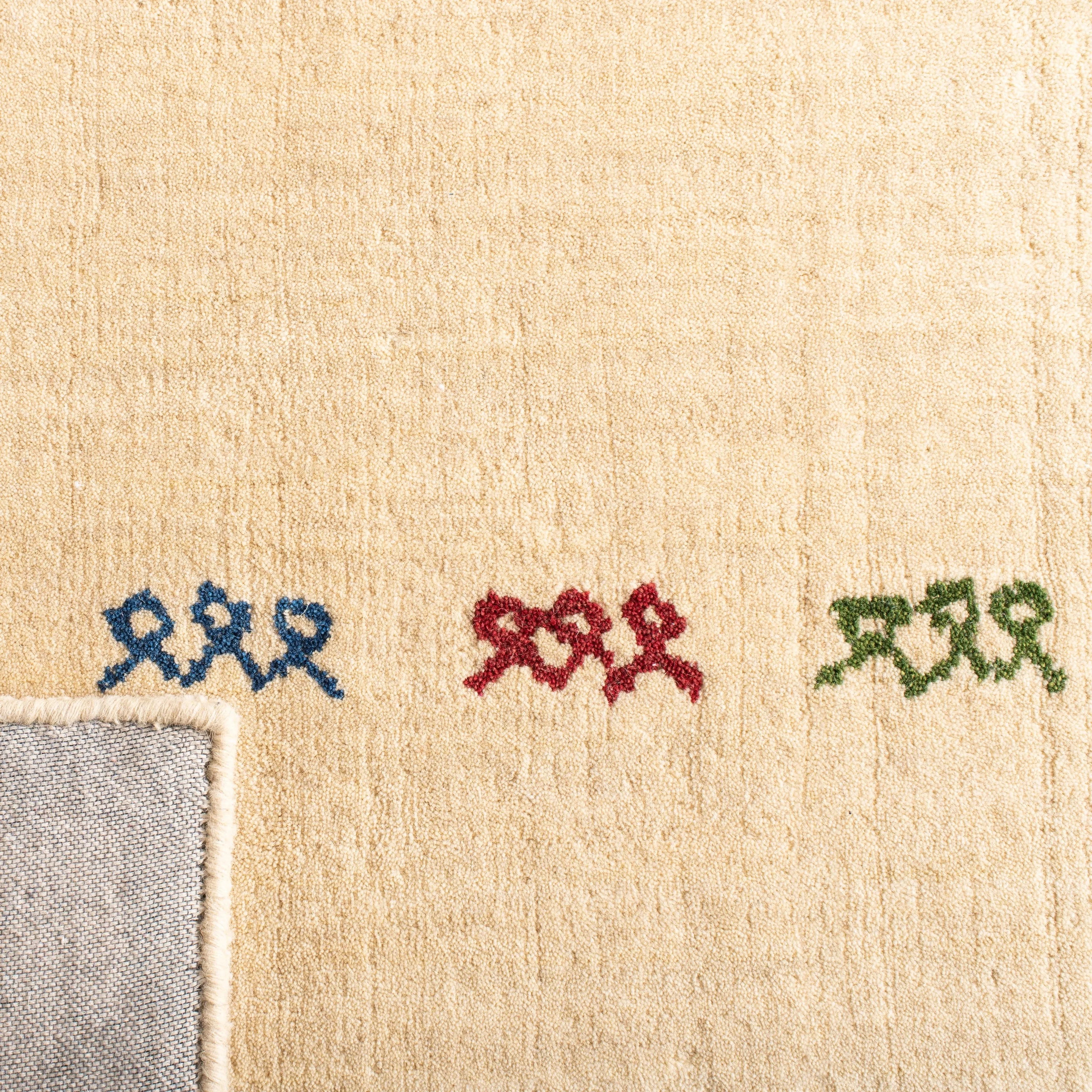 SAFAVIEH Handmade Himalaya Hideko & Contemporary Geometric Cream Wool