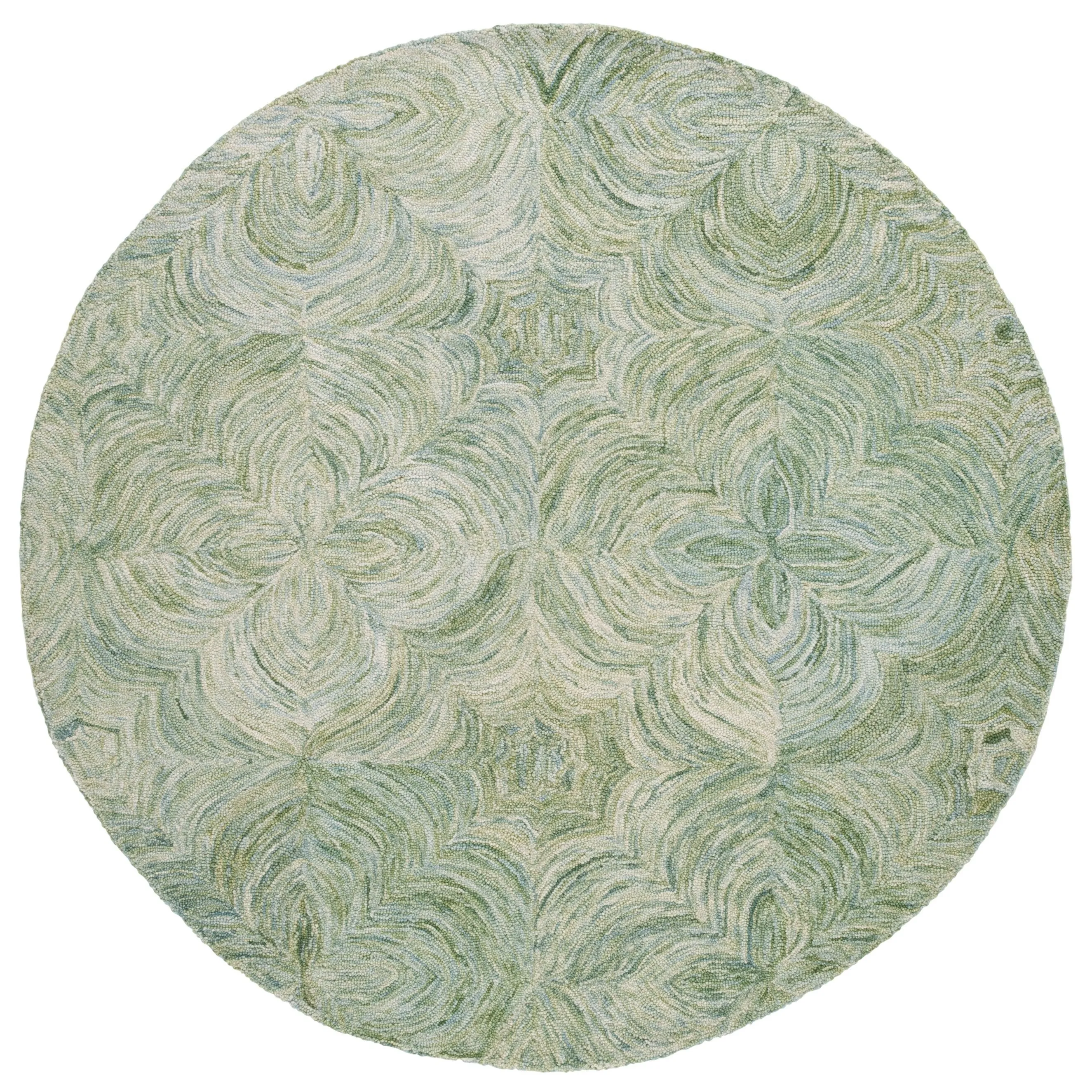 SAFAVIEH Handmade Ikat Jerina Modern & Contemporary Wool Rug