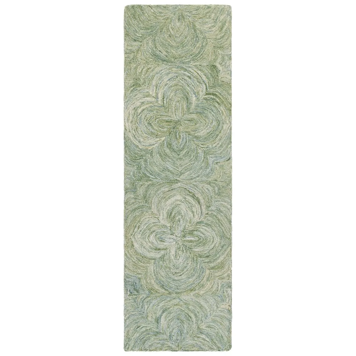 SAFAVIEH Handmade Ikat Jerina Modern & Contemporary Wool Rug