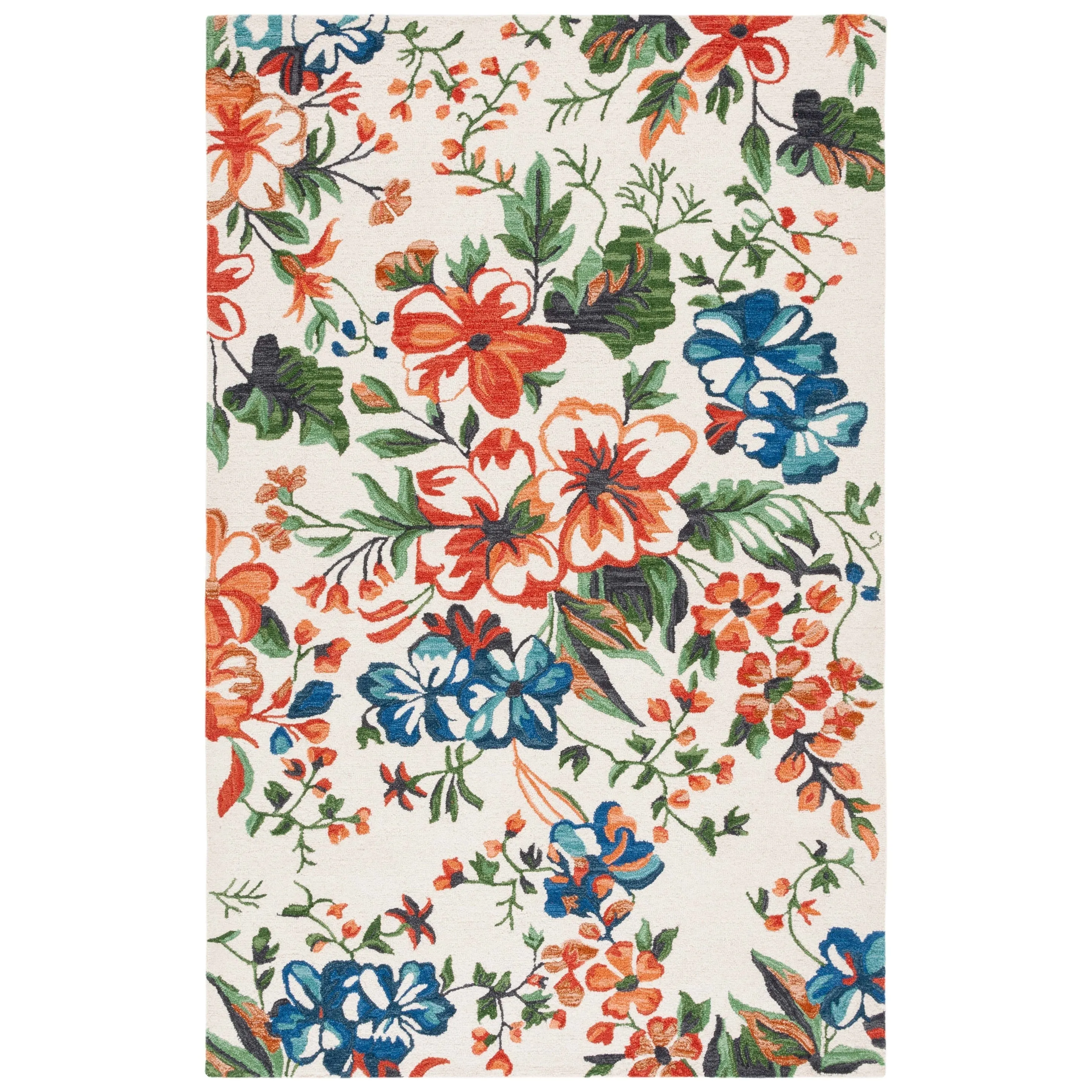 SAFAVIEH Handmade Jardin Engeline Country Wool Rug