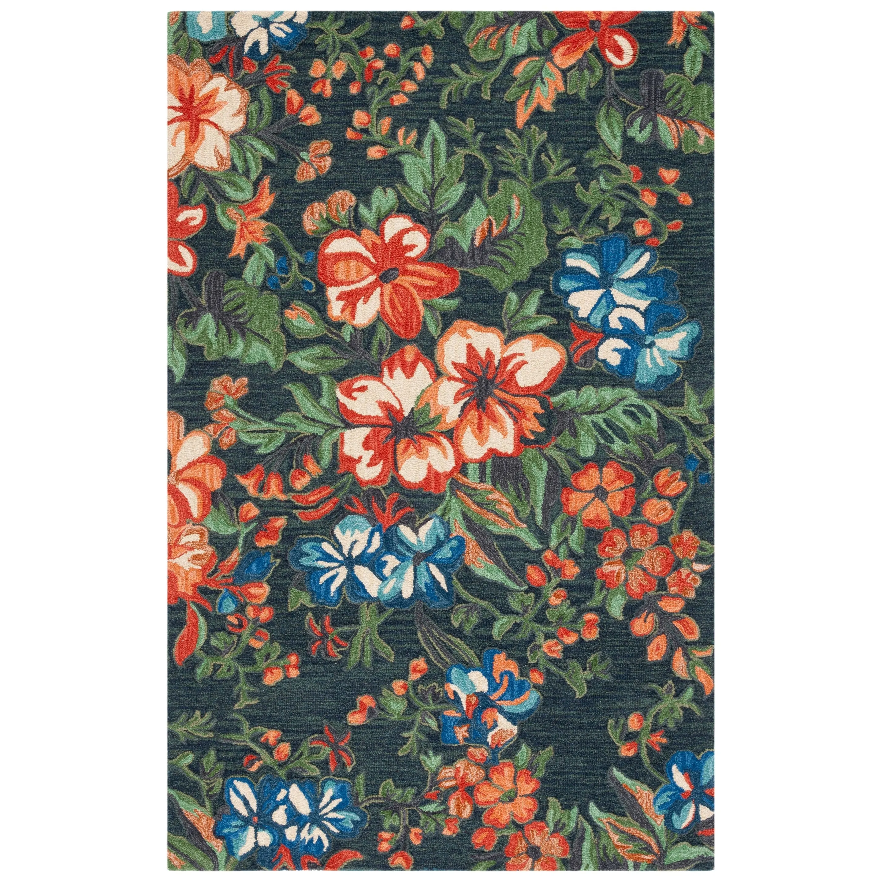 SAFAVIEH Handmade Jardin Engeline Country Wool Rug