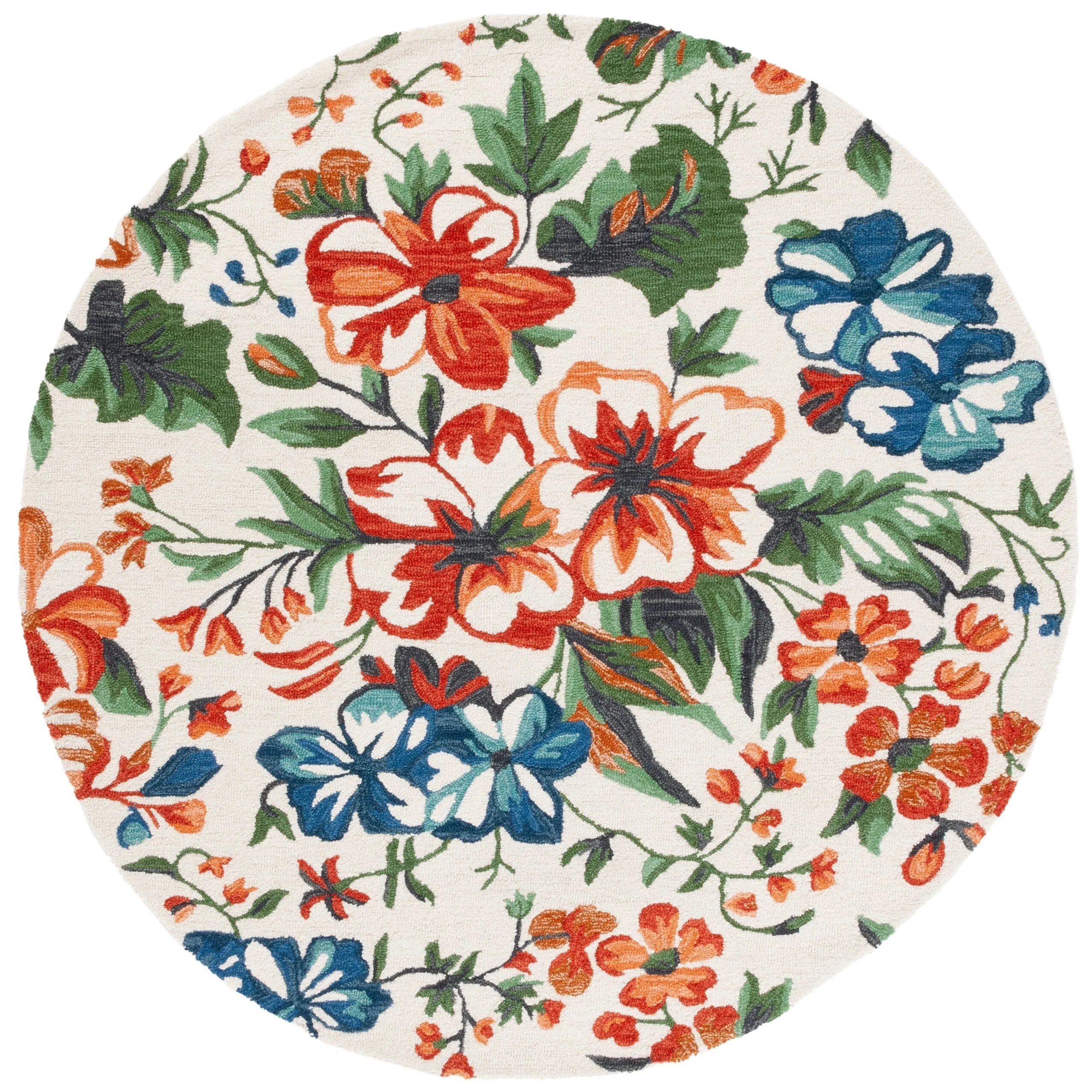 SAFAVIEH Handmade Jardin Engeline Country Wool Rug