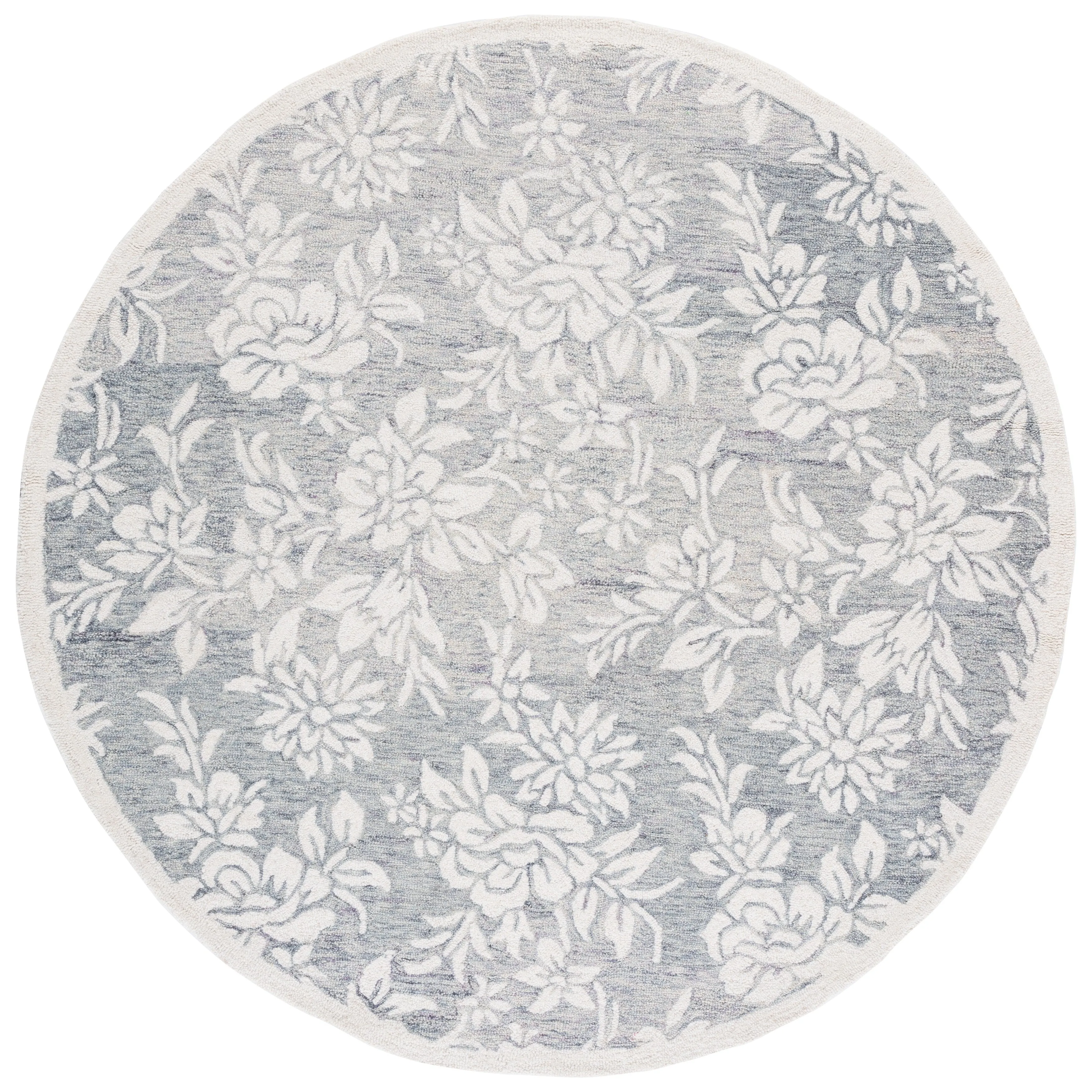 SAFAVIEH Handmade Jardin Evencia Country Floral Wool Rug