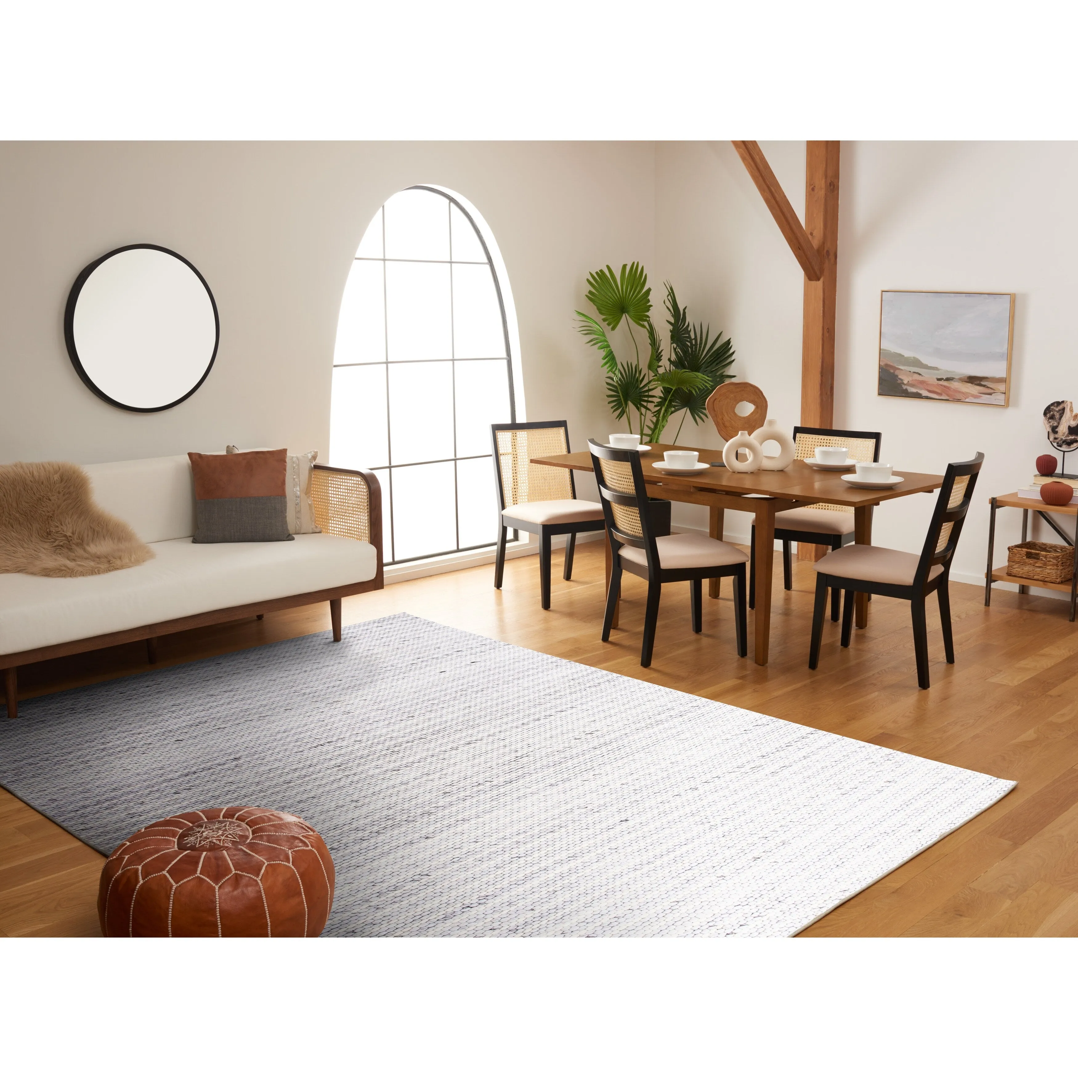 SAFAVIEH Handmade Marbella Sabire Modern Wool Rug