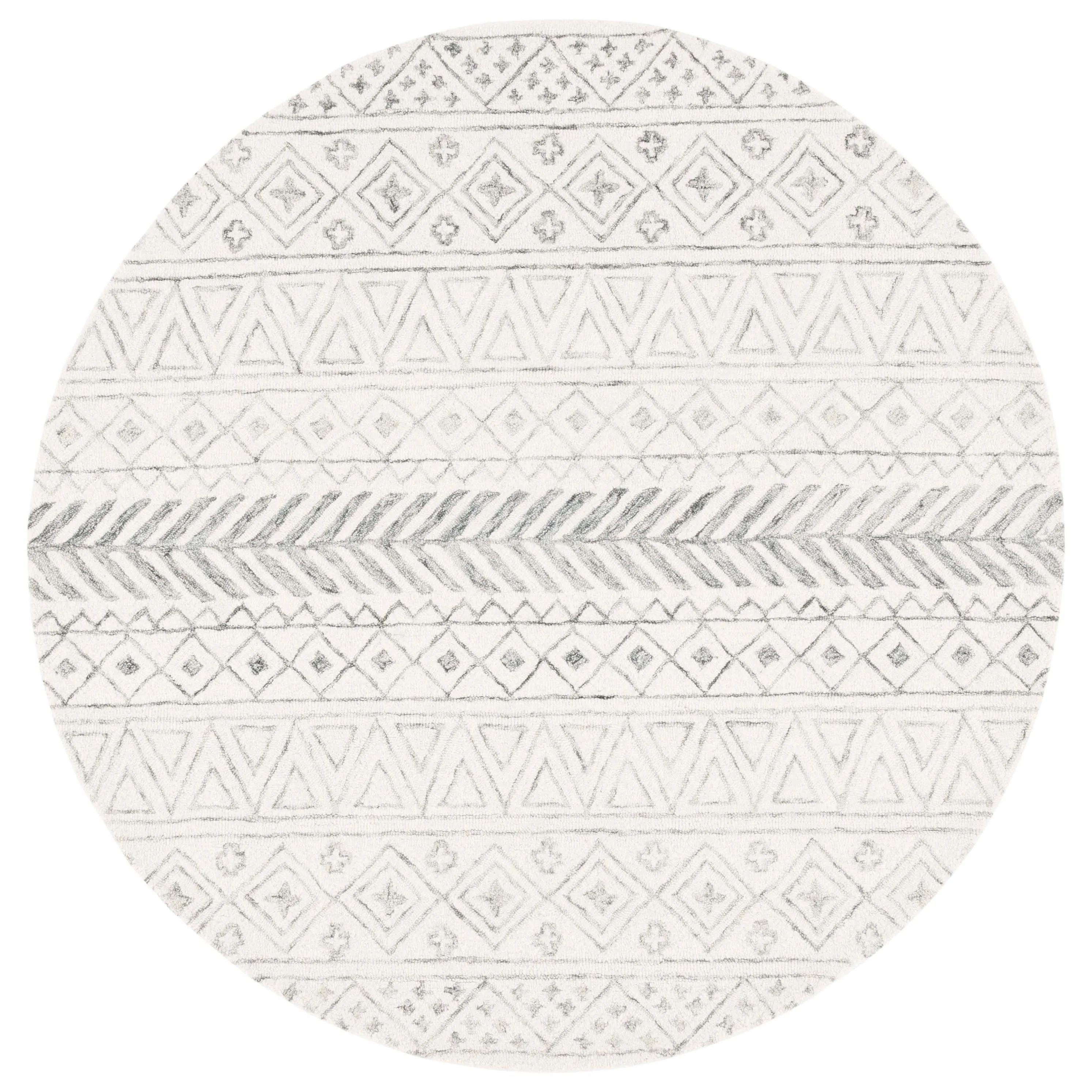 SAFAVIEH Handmade Metro Heloise Moroccan Boho Wool Rug