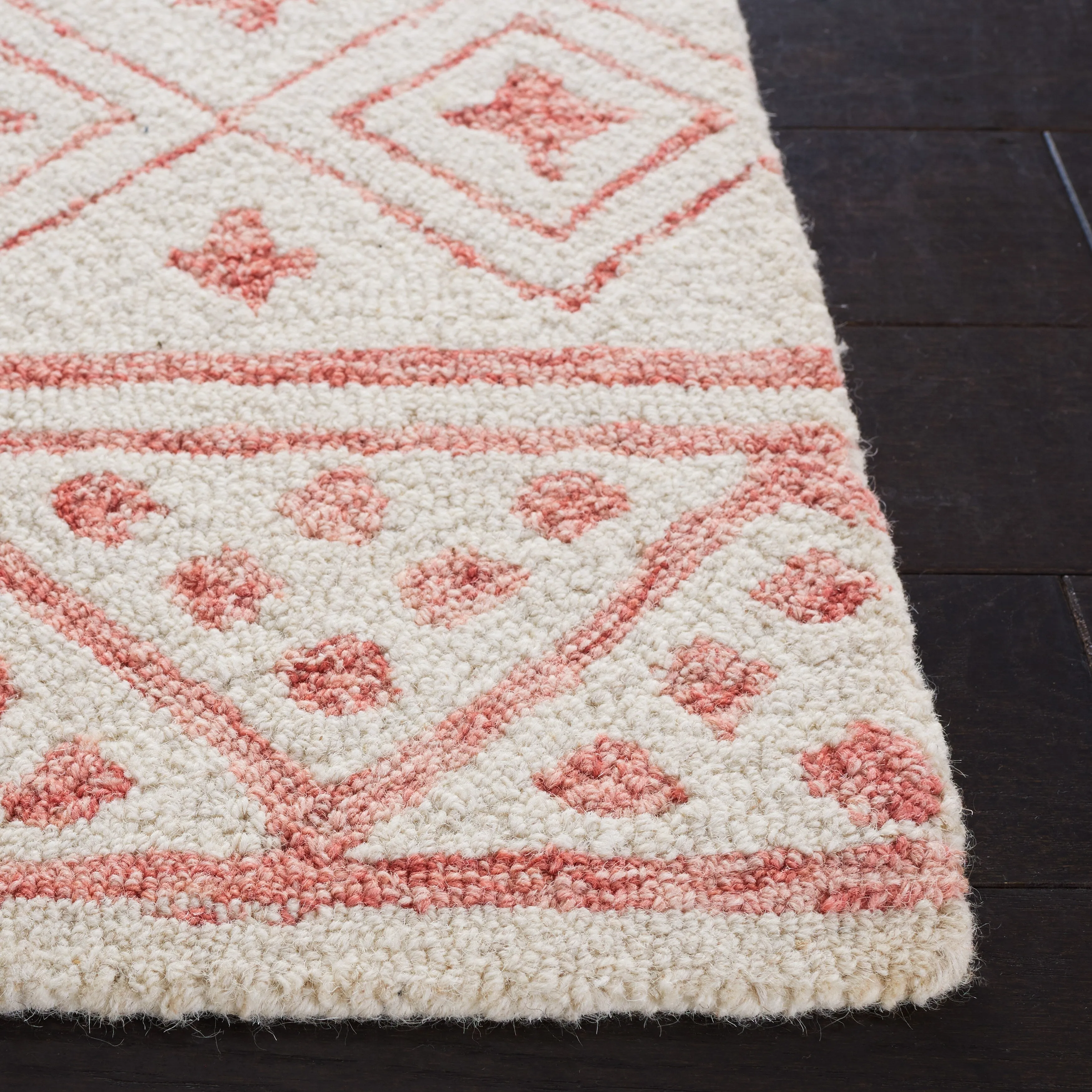 SAFAVIEH Handmade Metro Heloise Moroccan Boho Wool Rug