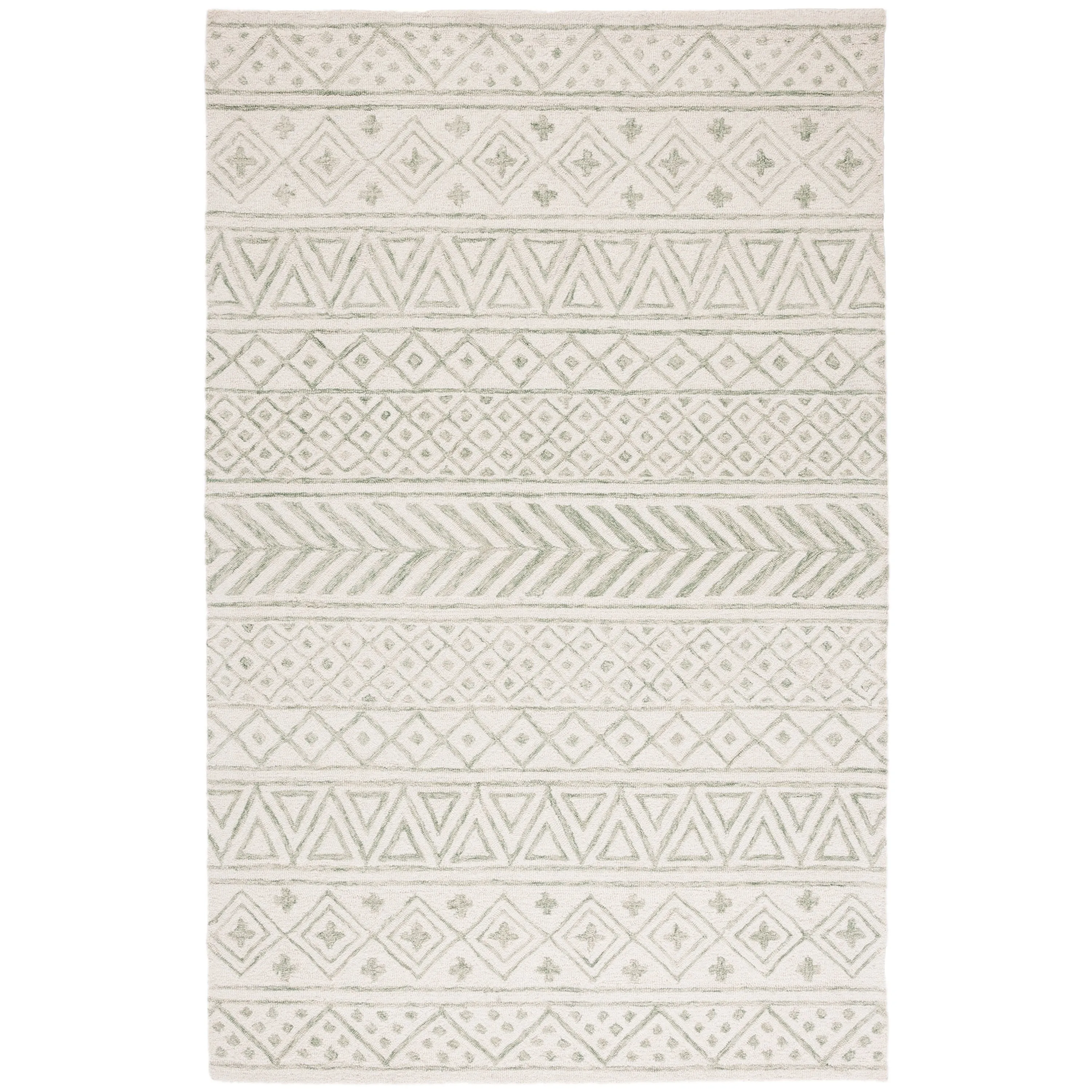 SAFAVIEH Handmade Metro Heloise Moroccan Boho Wool Rug