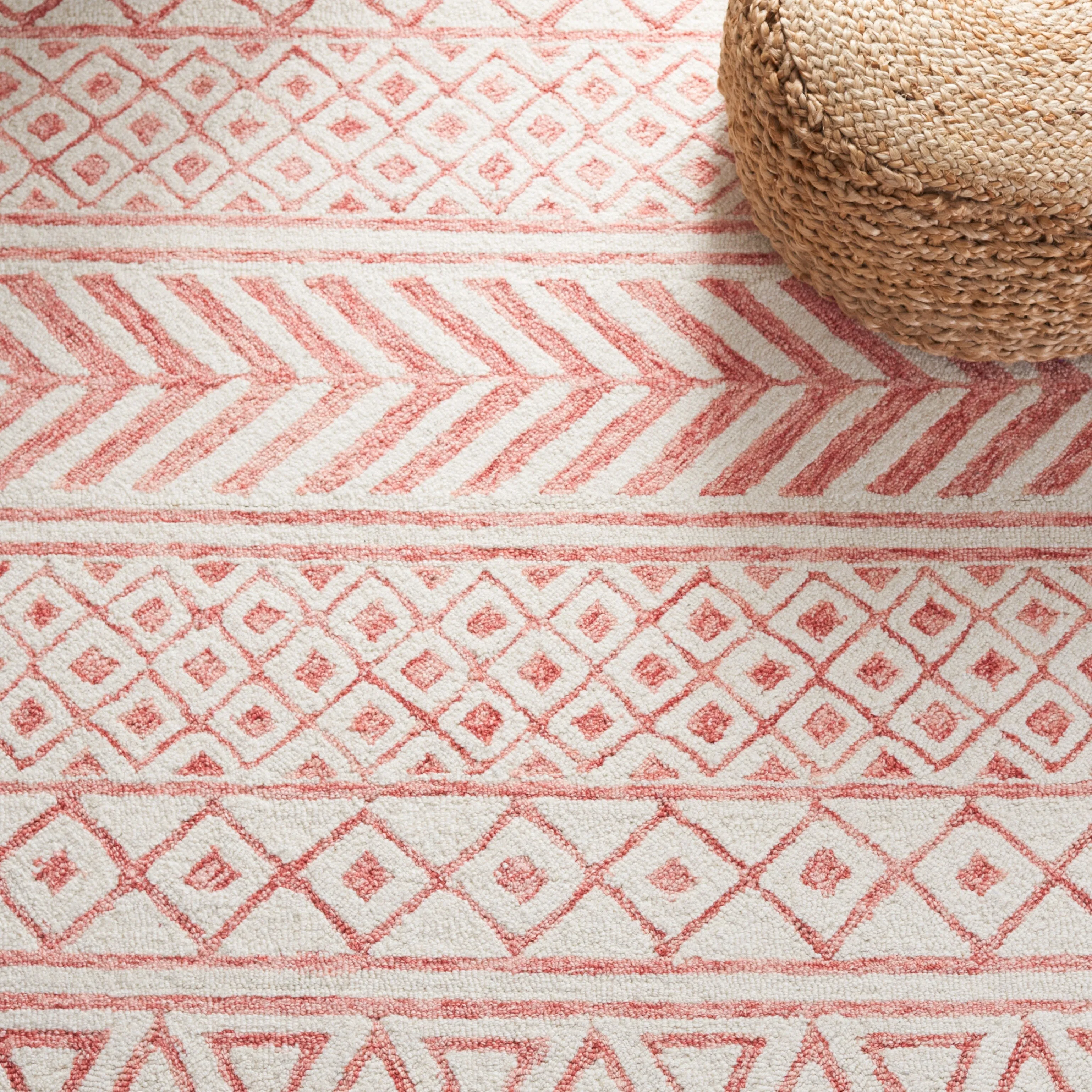 SAFAVIEH Handmade Metro Heloise Moroccan Boho Wool Rug
